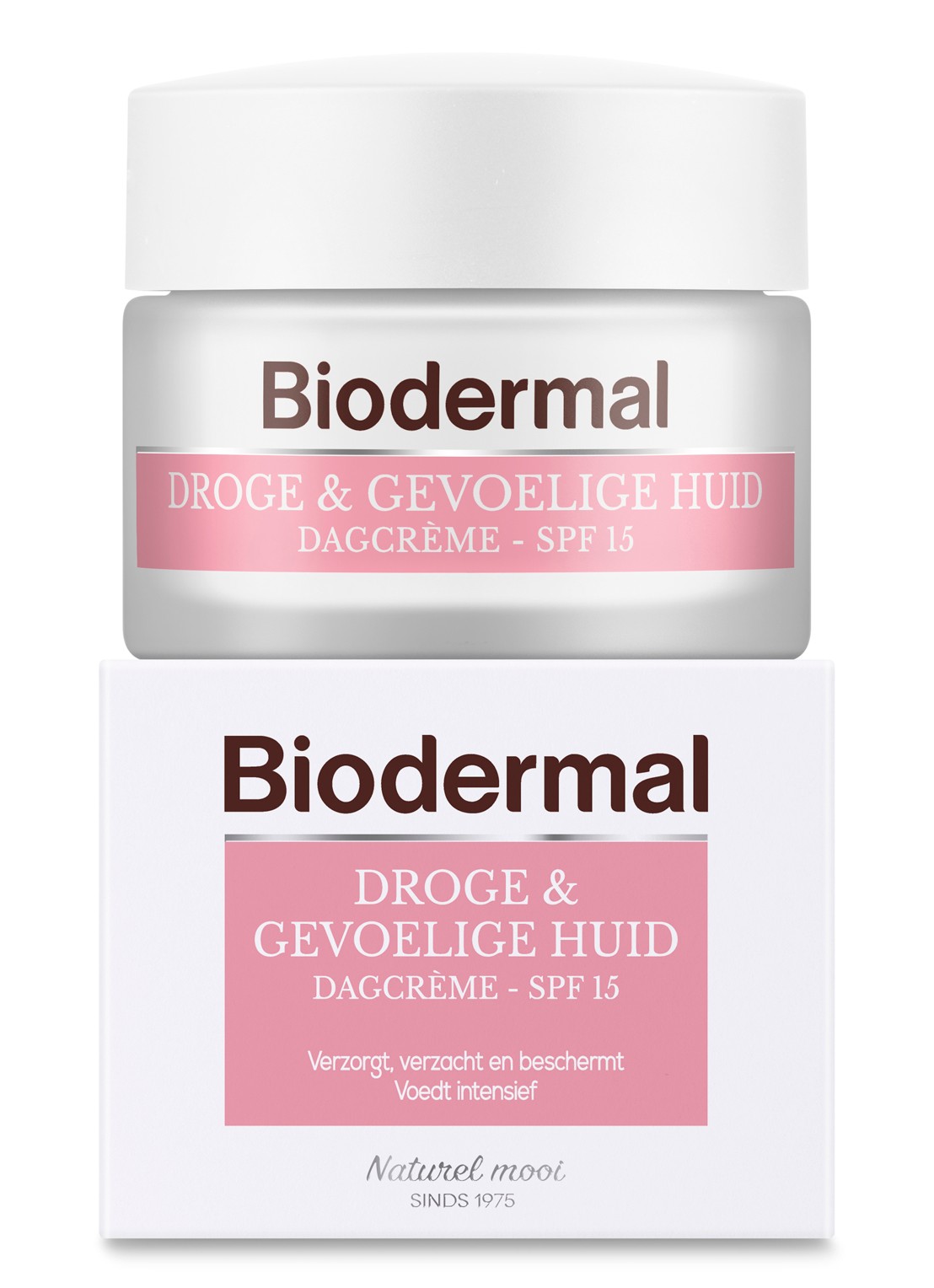 Biodermal Droge & Gevoelige Huid SPF 15 dagcrème  - voorkant 2 undefined