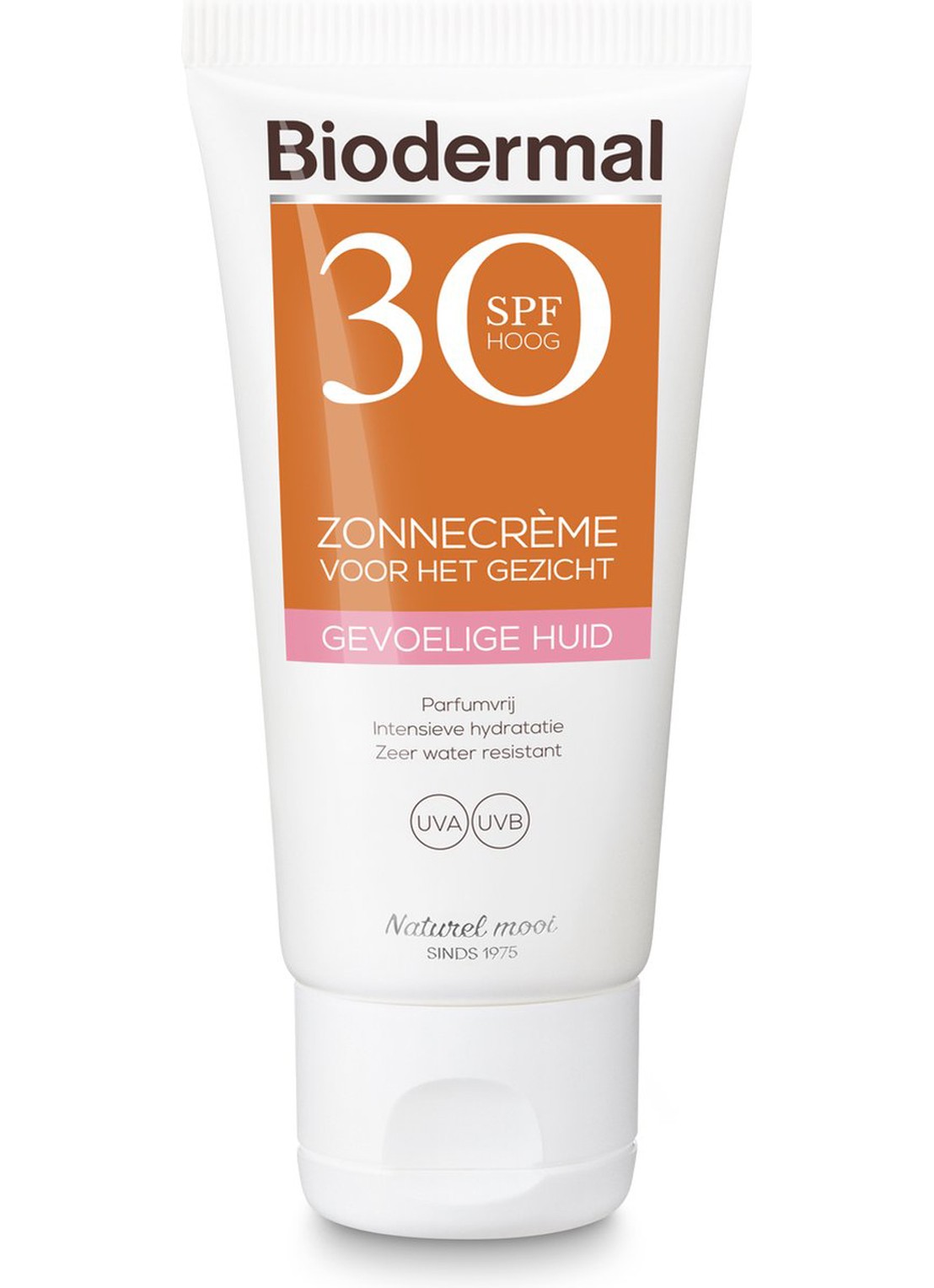Biodermal Gevoelige Huid Zonnecrème Gezicht Water Resistant SPF 30 - zonnebrand voor het gezicht - voorkant 3 undefined