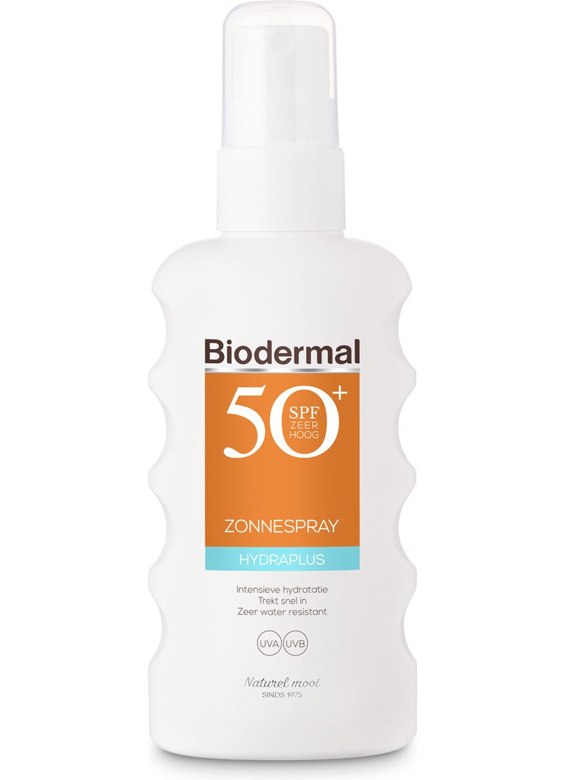 Biodermal Hydraplus Zonnespray SPF 50+ - zonnebrand - voorkant 3 undefined
