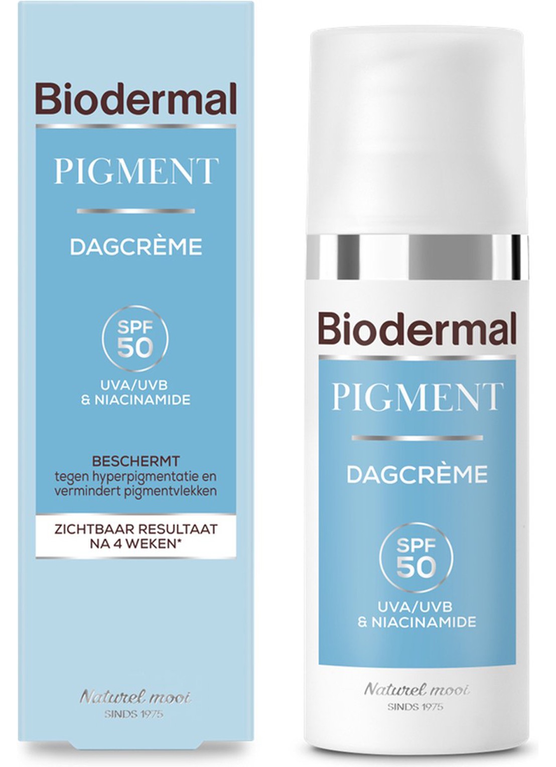 Biodermal Pigment Dagcrème SPF 50 - voorkant 5 undefined