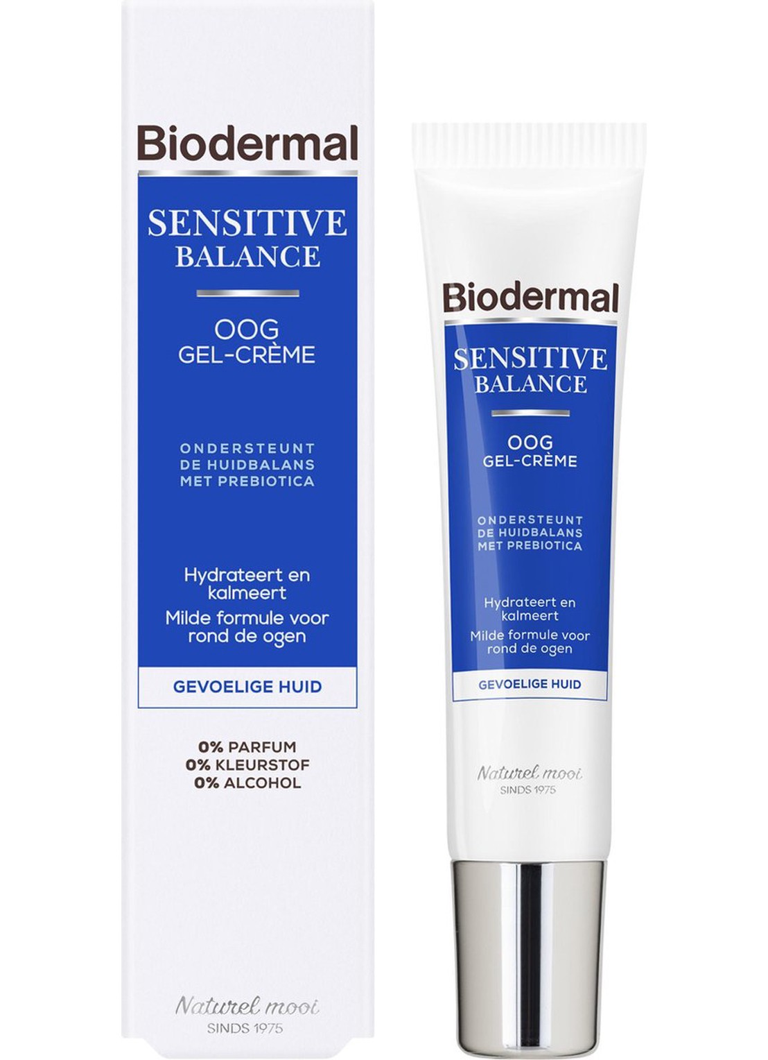 Biodermal Sensitive Balance Oog Gel-Crème - oogcrème - voorkant 2 undefined