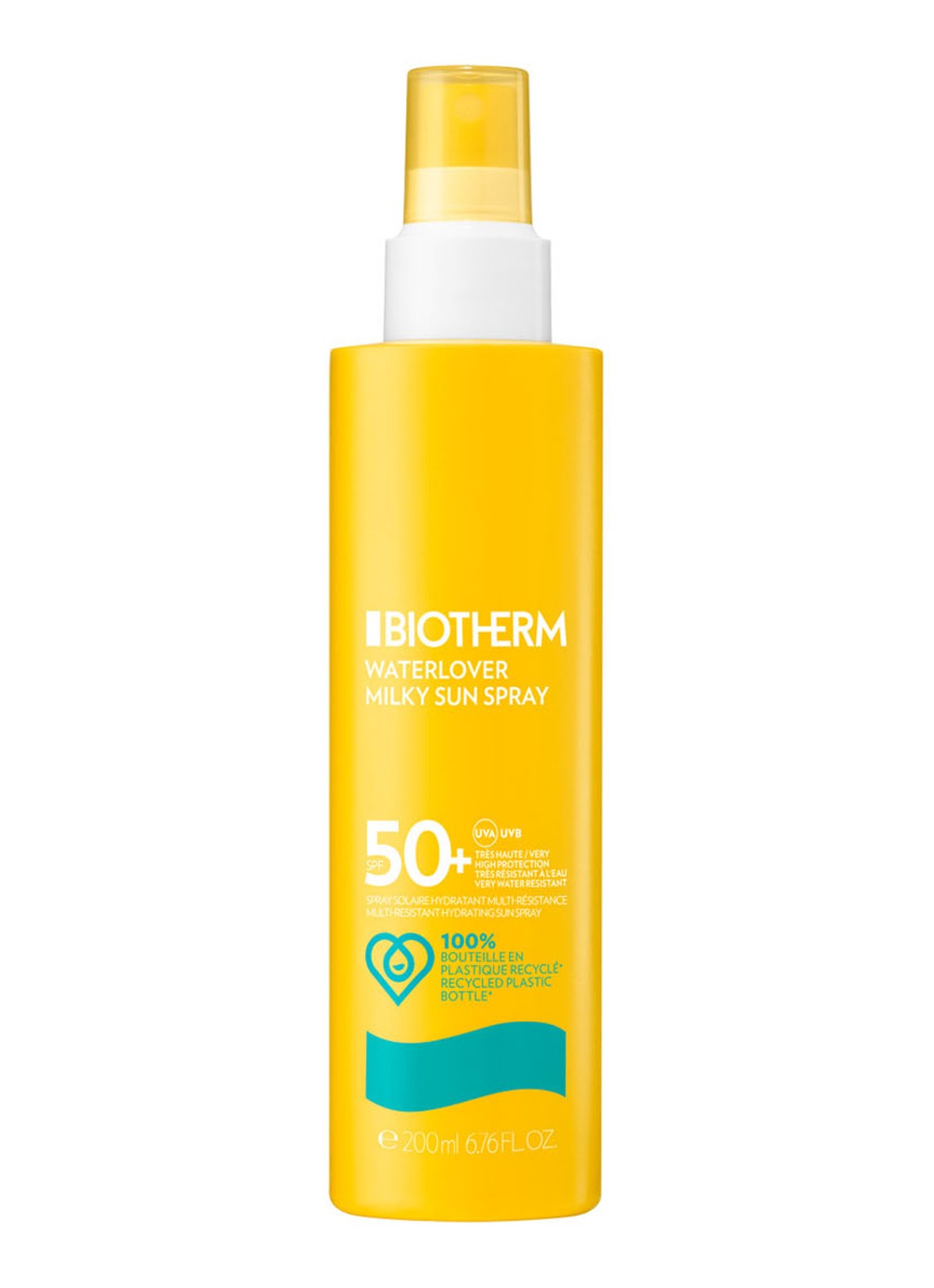Biotherm Waterlover Milky Sun Spray SPF50 - zonnebrand - voorkant undefined