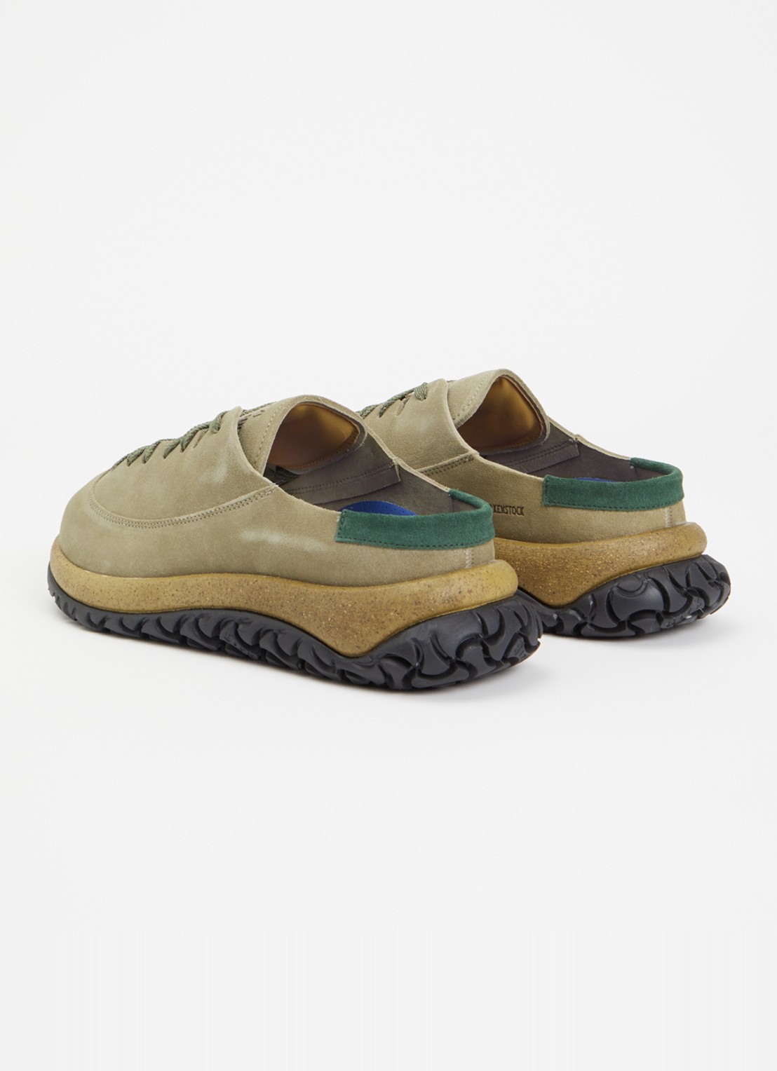 Birkenstock 1774 1774 Stroedt muiltje van suéde  - achterkant 4 taupe