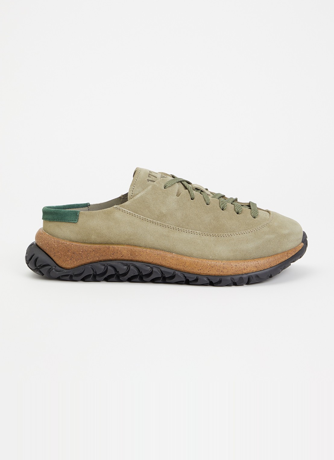 Birkenstock 1774 1774 Stroedt muiltje van suéde  - voorkant 5 taupe