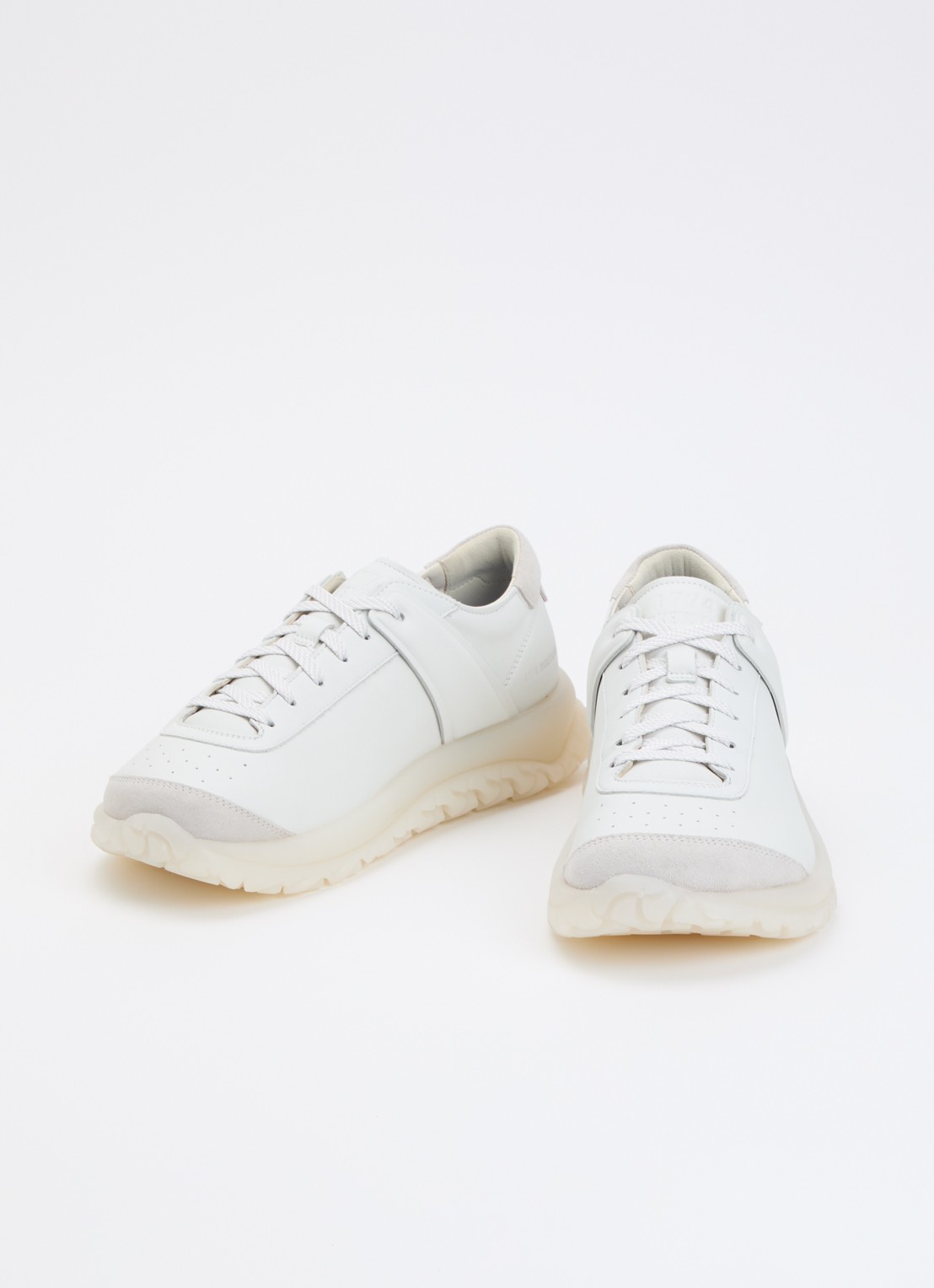 Birkenstock 1774 Stroedt sneaker van leer - detail 3 wit