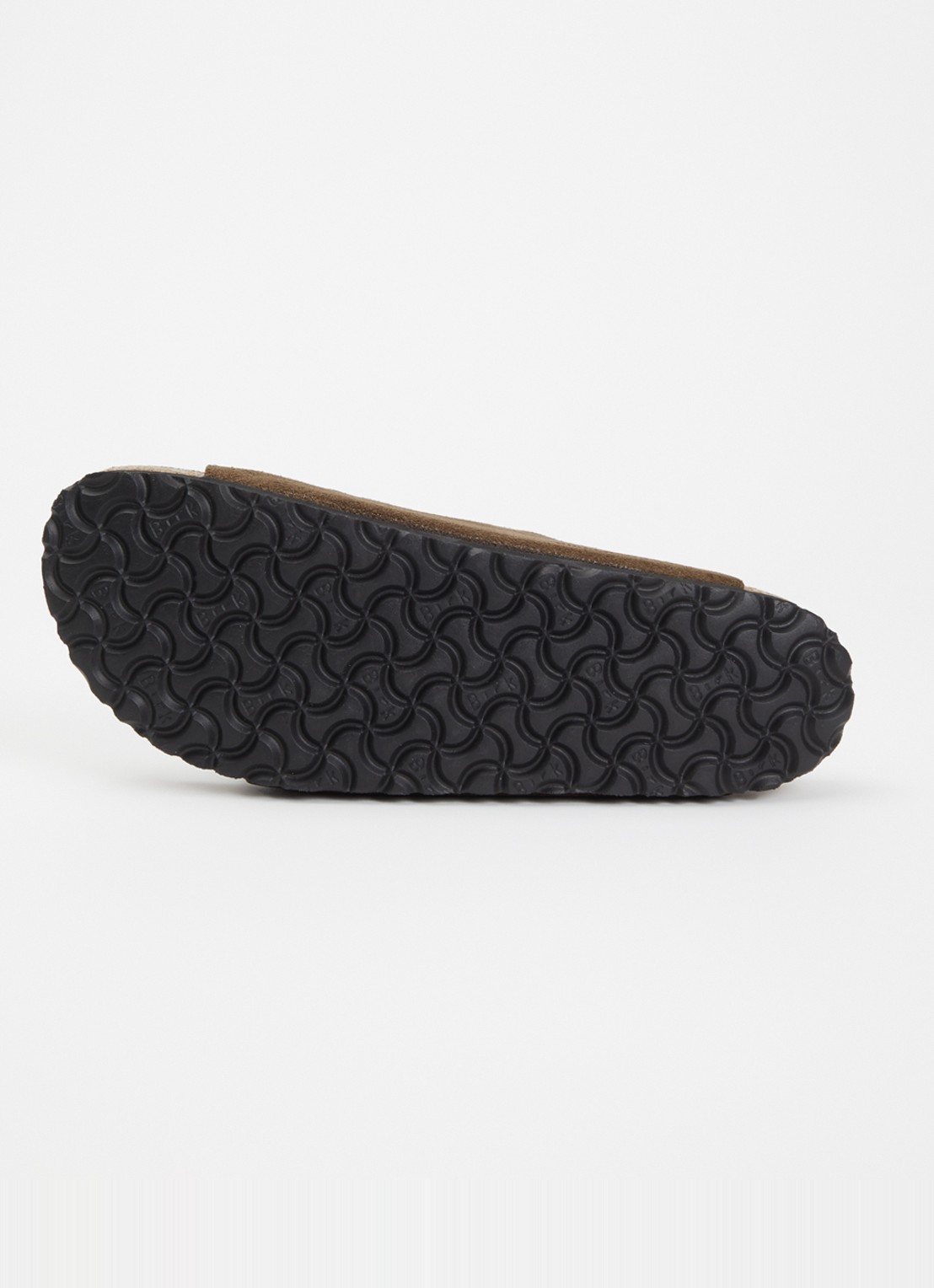 Birkenstock Arizona BS sandaal van suède - detail 5 donkerbruin