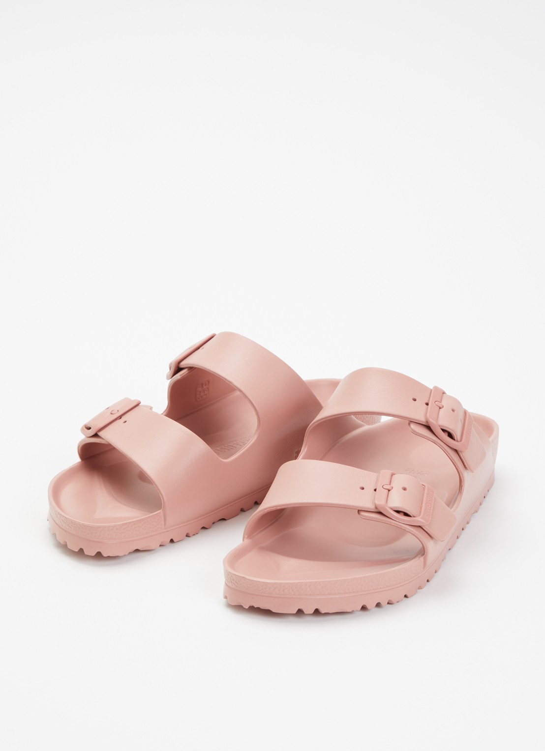 Birkenstock Arizona EVA slipper met gespdetail  - detail 3 oudroze