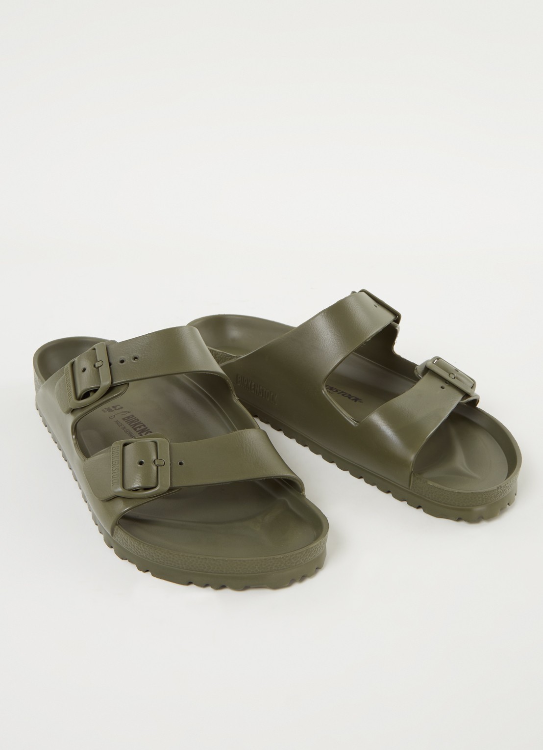 Birkenstock Arizona Eva slipper - detail 2 legergroen