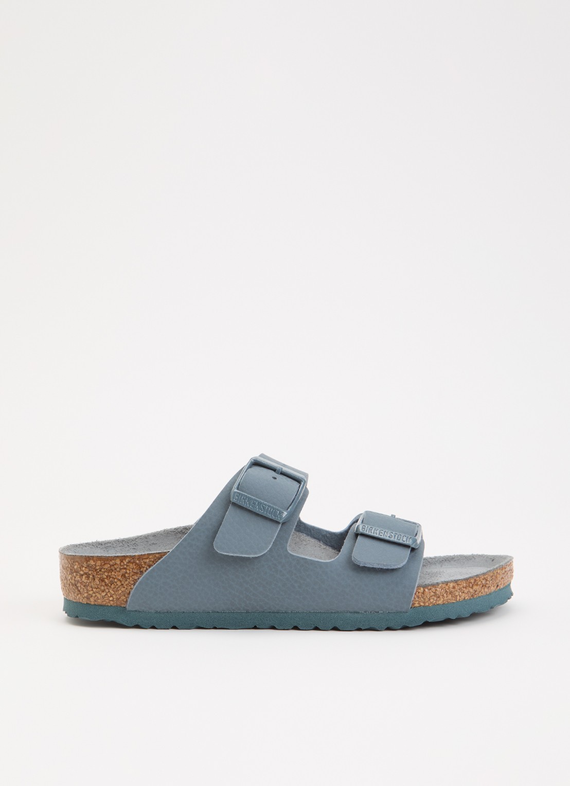 Birkenstock Arizona sandaal met glitter - voorkant 2 grijs