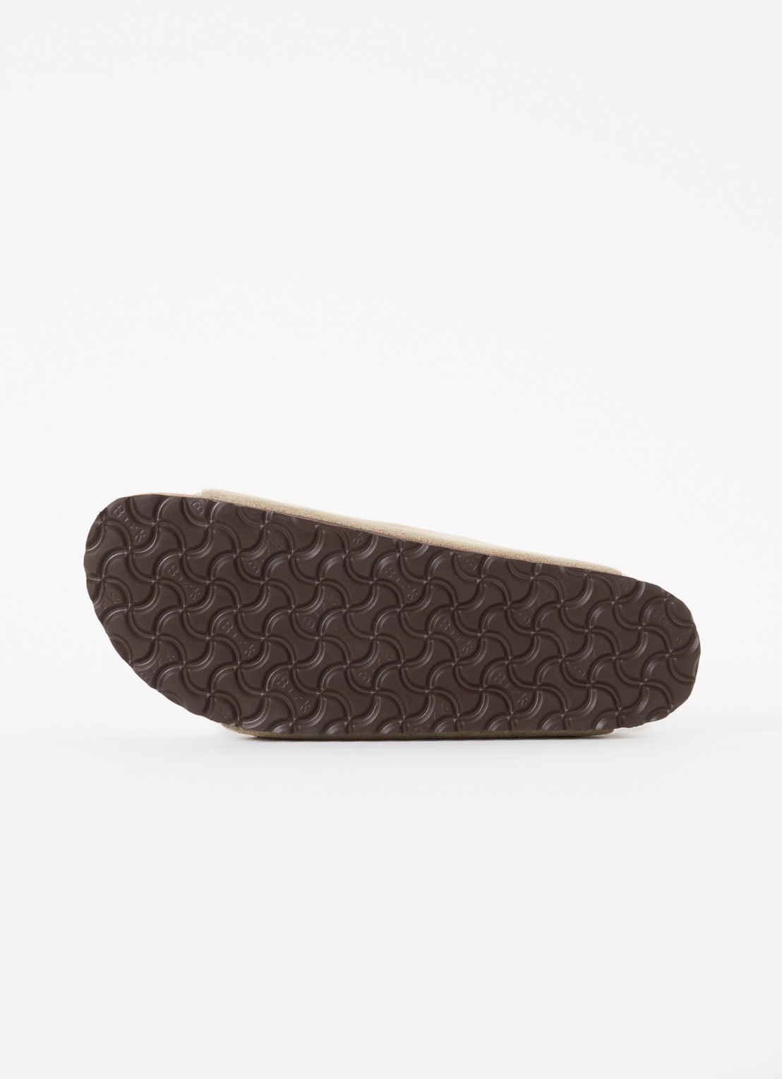 Birkenstock Arizona slipper van suède - detail 5 taupe