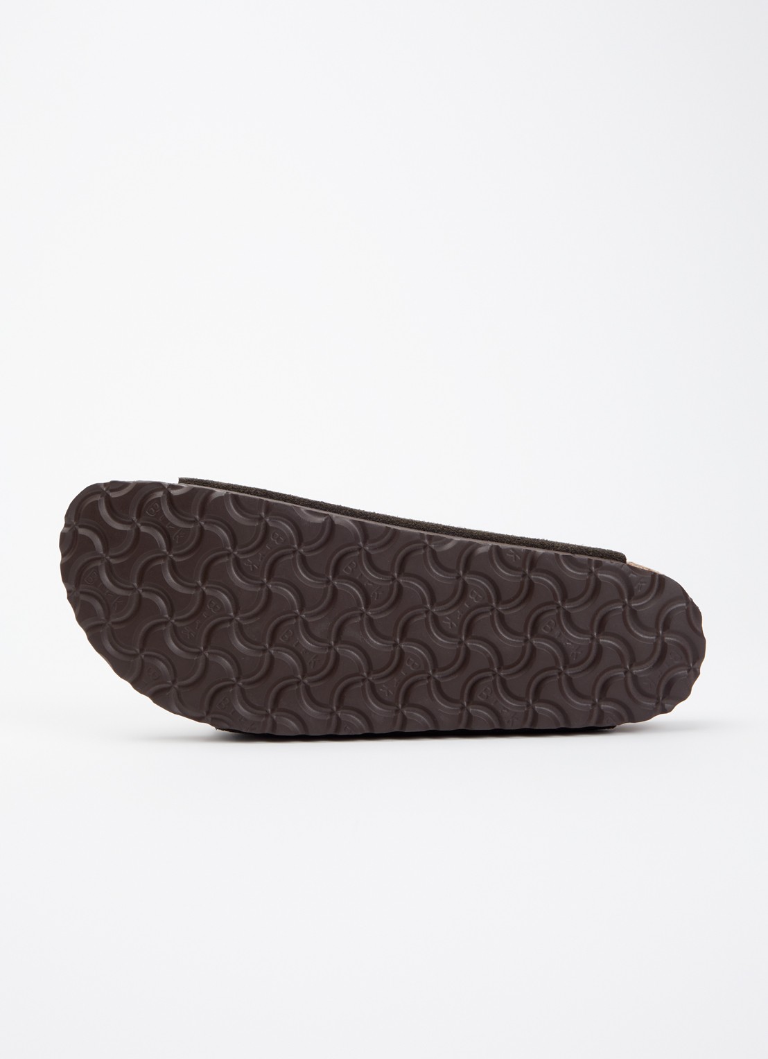 Birkenstock Arizona slipper van suède - detail 5 donkerbruin