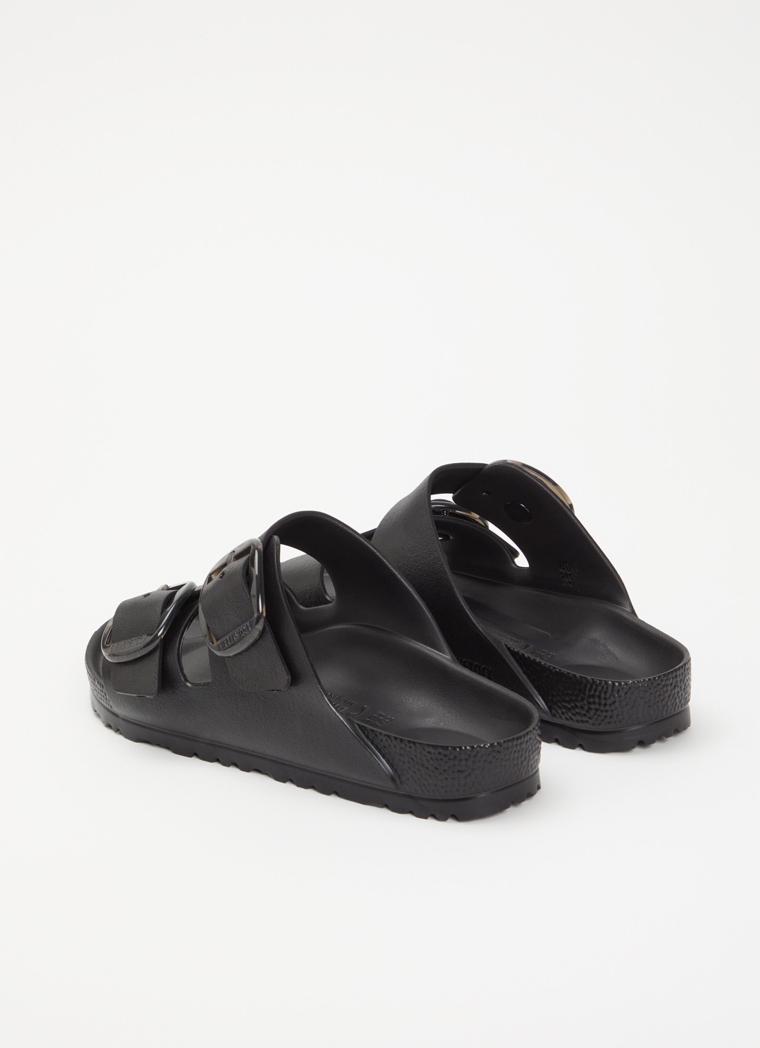 Birkenstock Arizona slipper - achterkant zwart