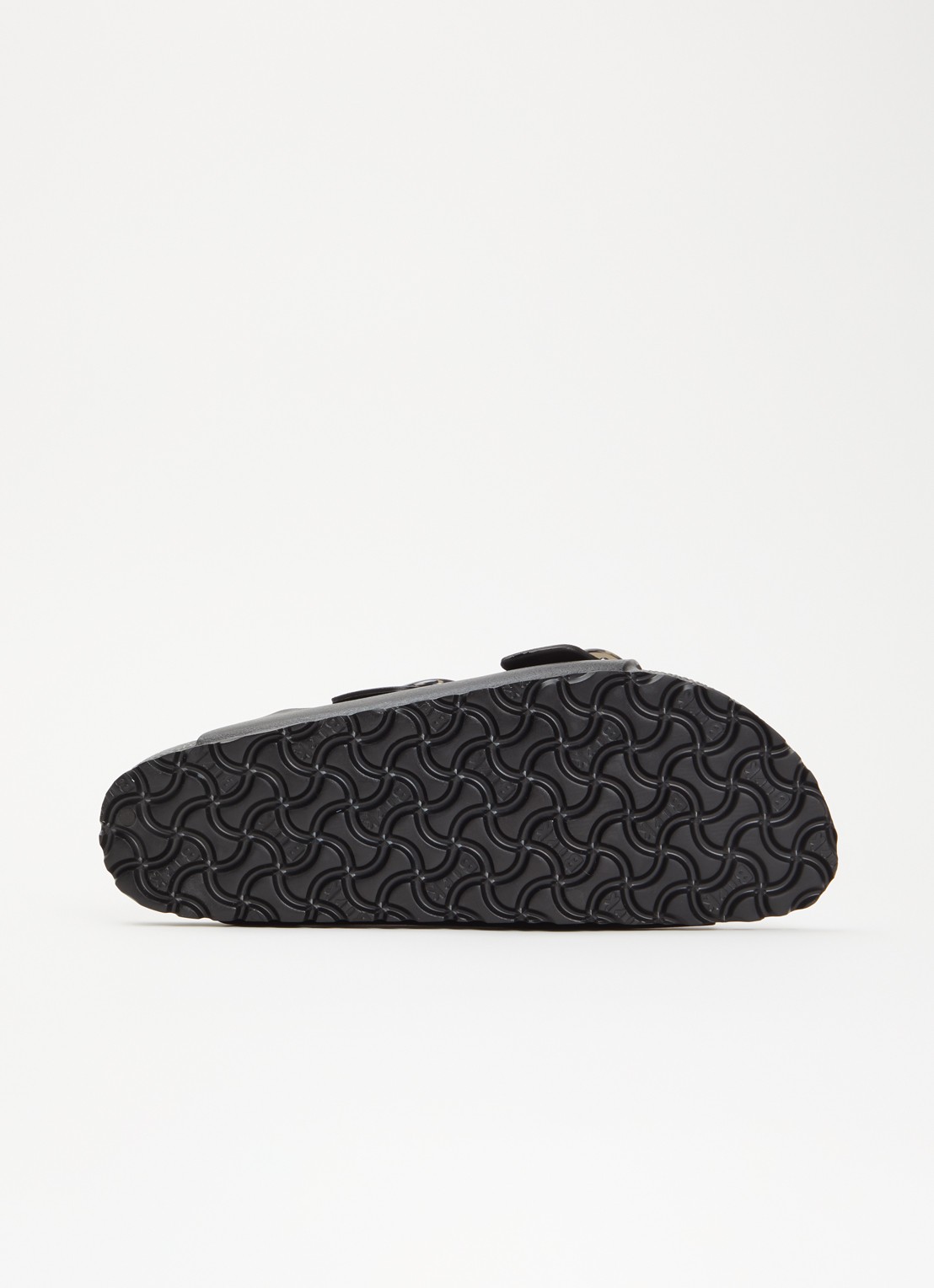 Birkenstock Arizona slipper - detail 5 zwart