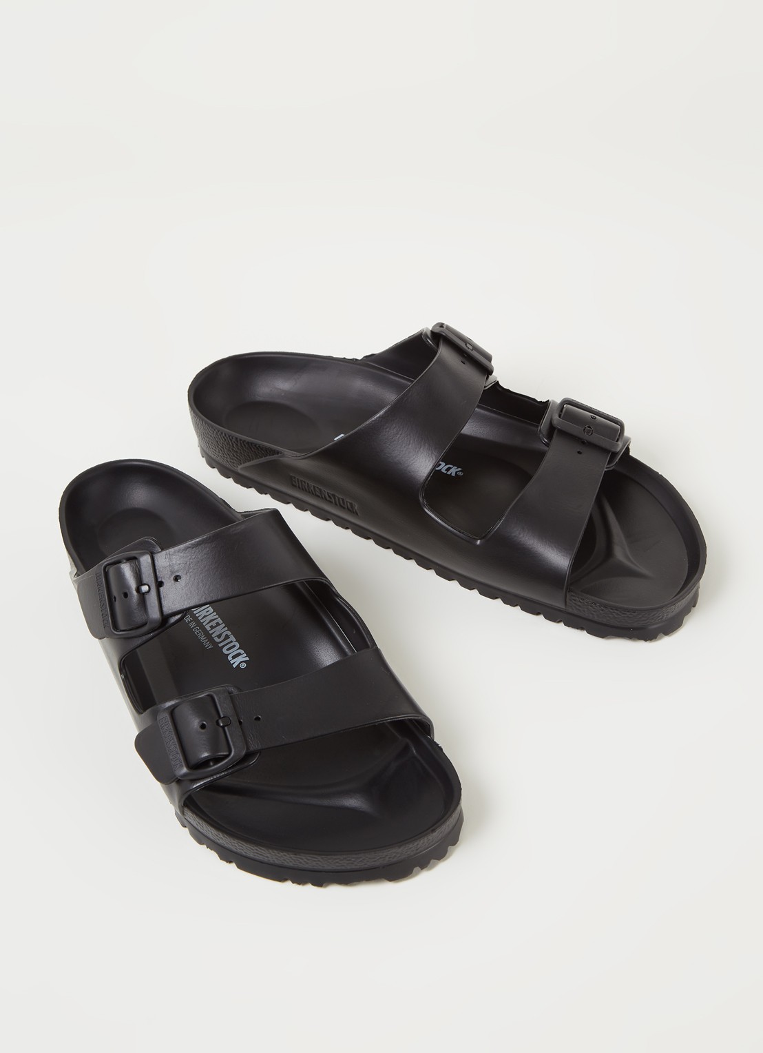 Birkenstock Arizona waterbestendige slipper - detail zwart
