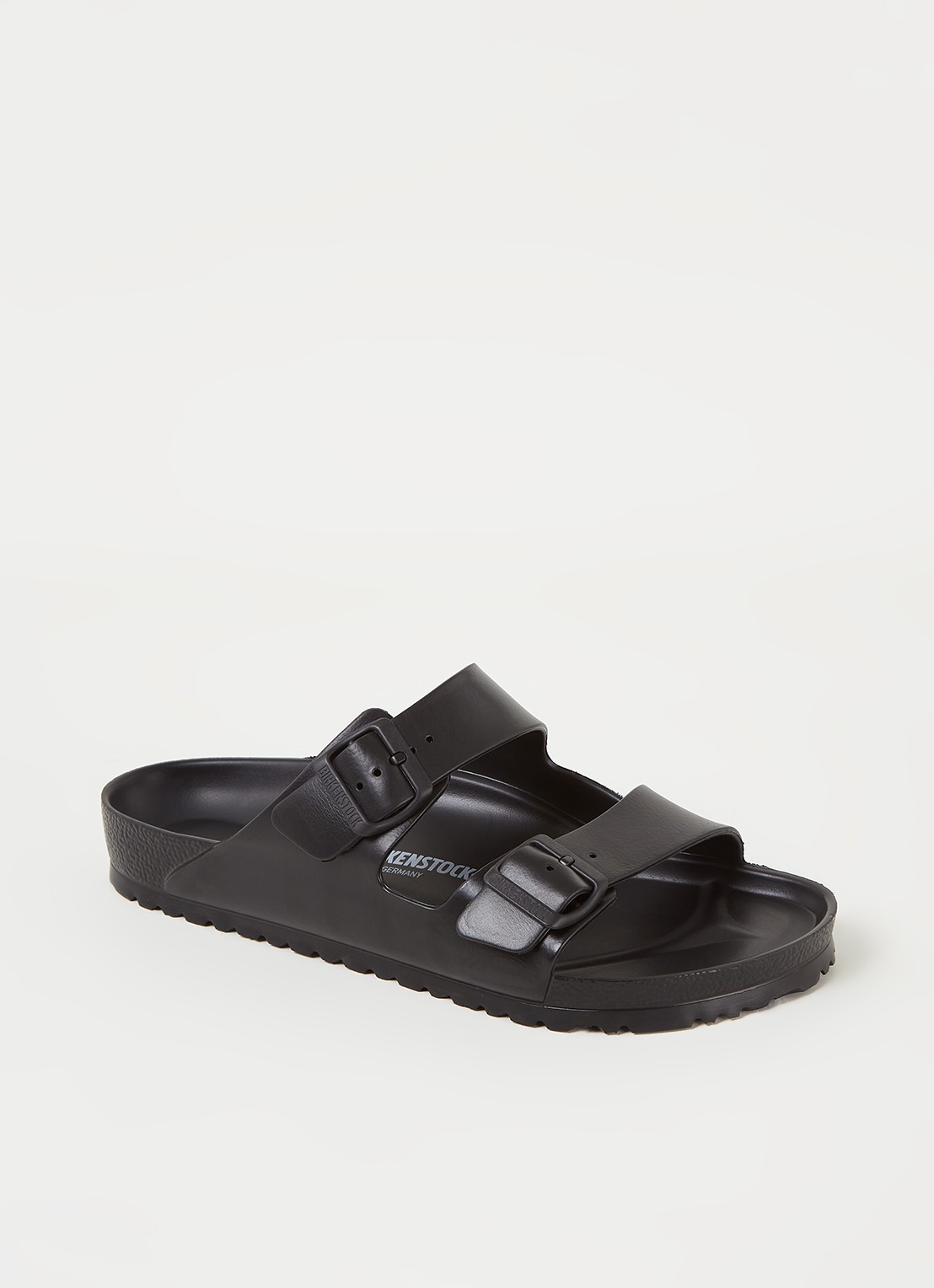 Birkenstock Arizona waterbestendige slipper - voorkant 3 zwart