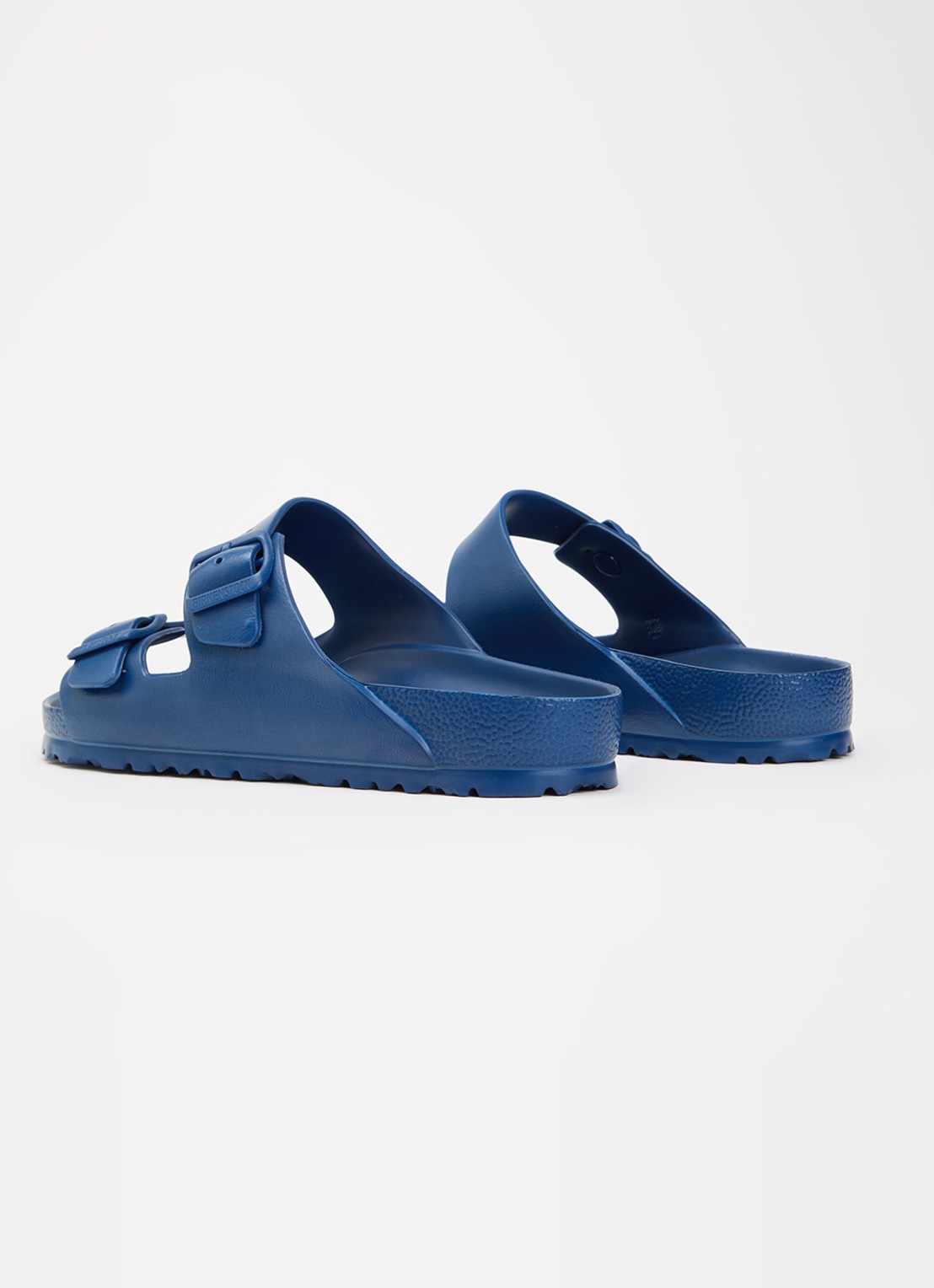 Birkenstock Arizone Eva slipper met logo - achterkant 5 donkerblauw