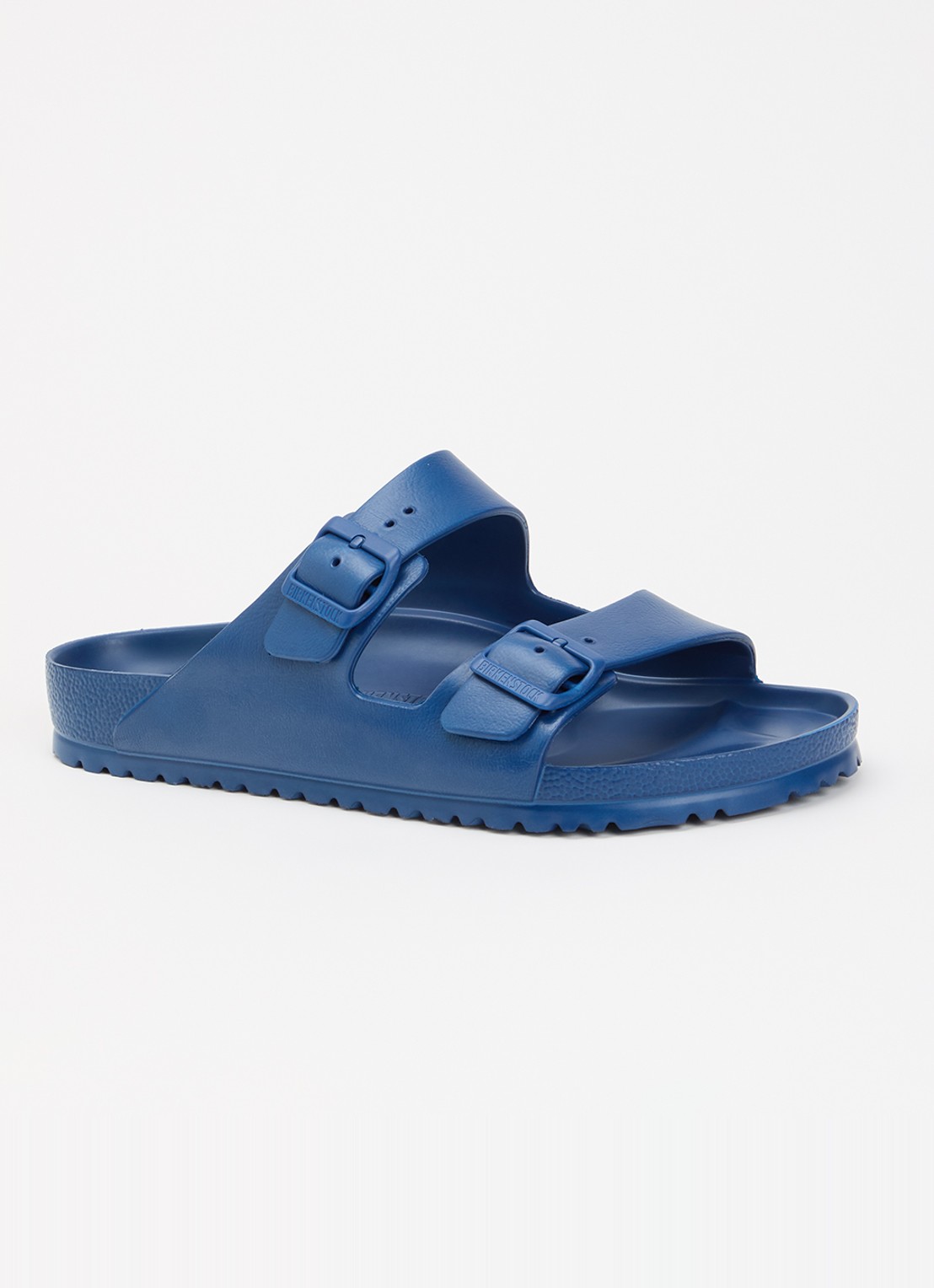 Birkenstock Arizone Eva slipper met logo - voorkant 4 donkerblauw