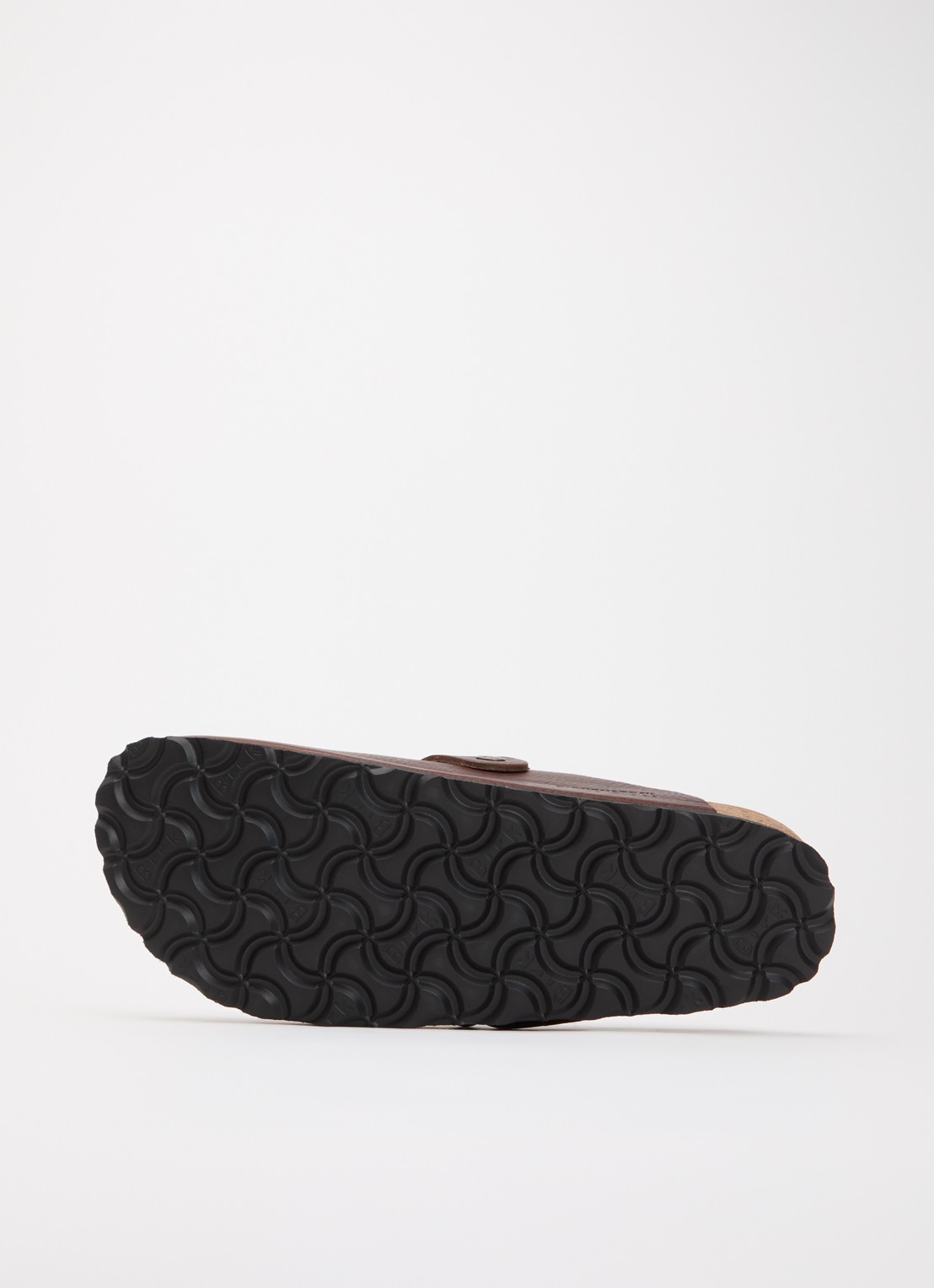 Birkenstock Boston wire Buckle muiltje van leer - detail 4 donkerbruin
