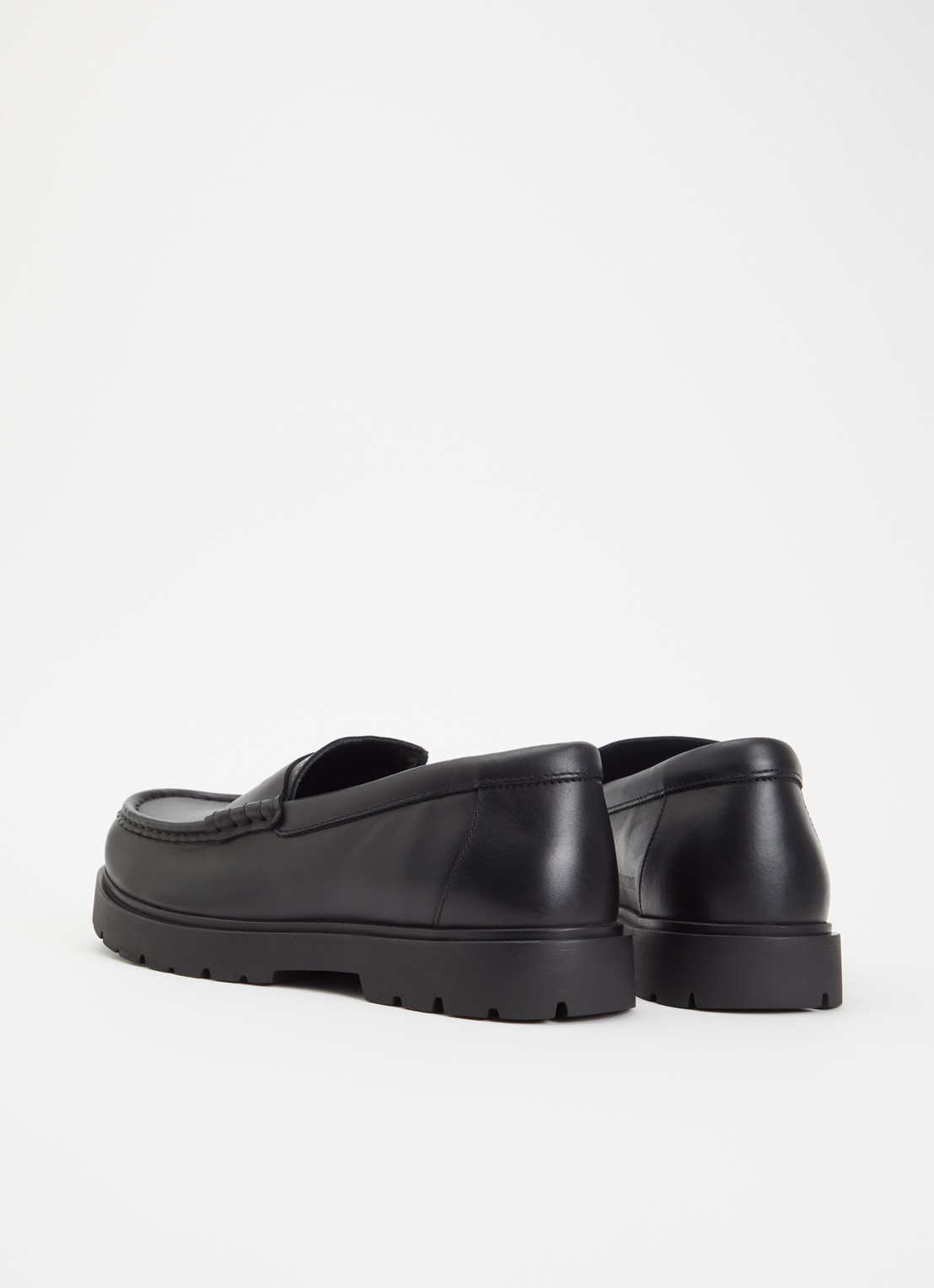 Birkenstock Highwood loafer van leer - achterkant 2 zwart