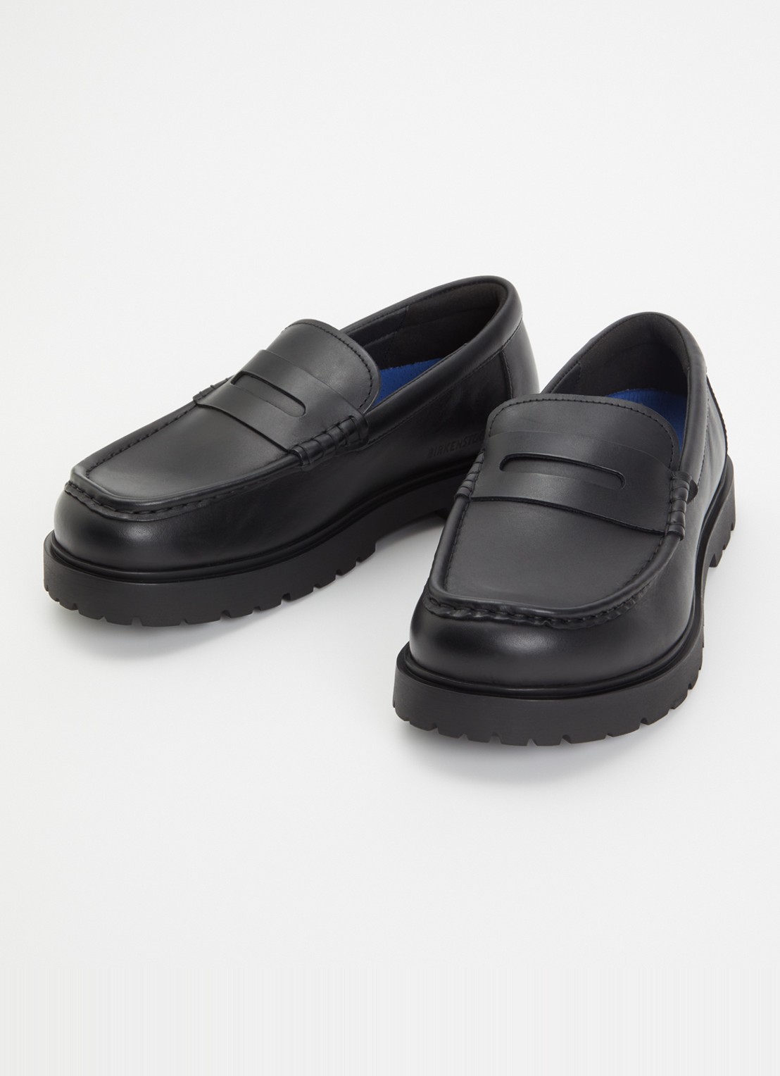 Birkenstock Highwood loafer van leer - detail 3 zwart