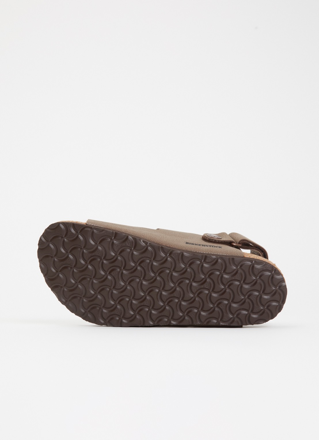 Birkenstock Milano sandaal van leer - detail 2 bruin