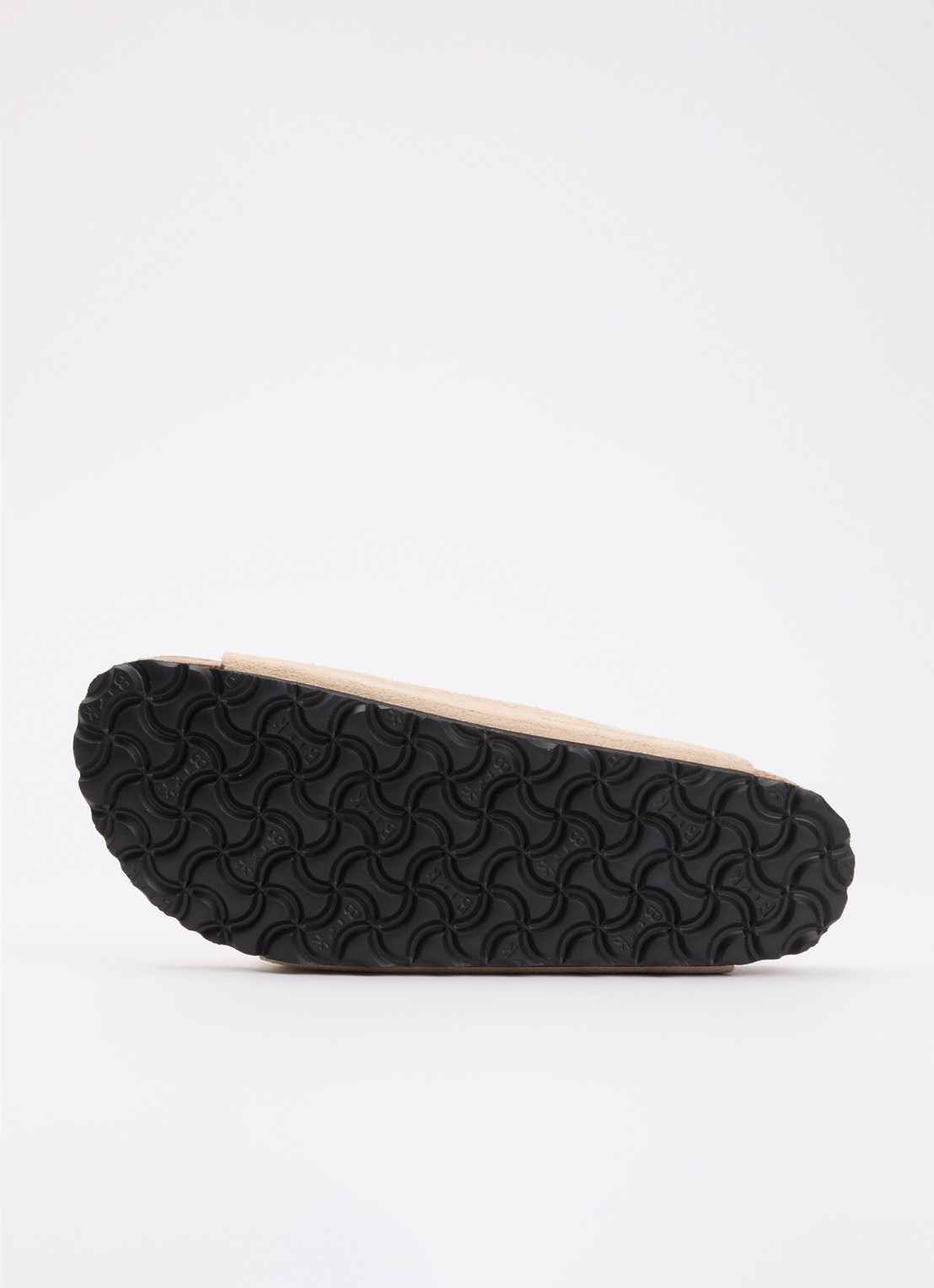 Birkenstock Narrow Fit Arizona slipper van suède - detail 4 beige