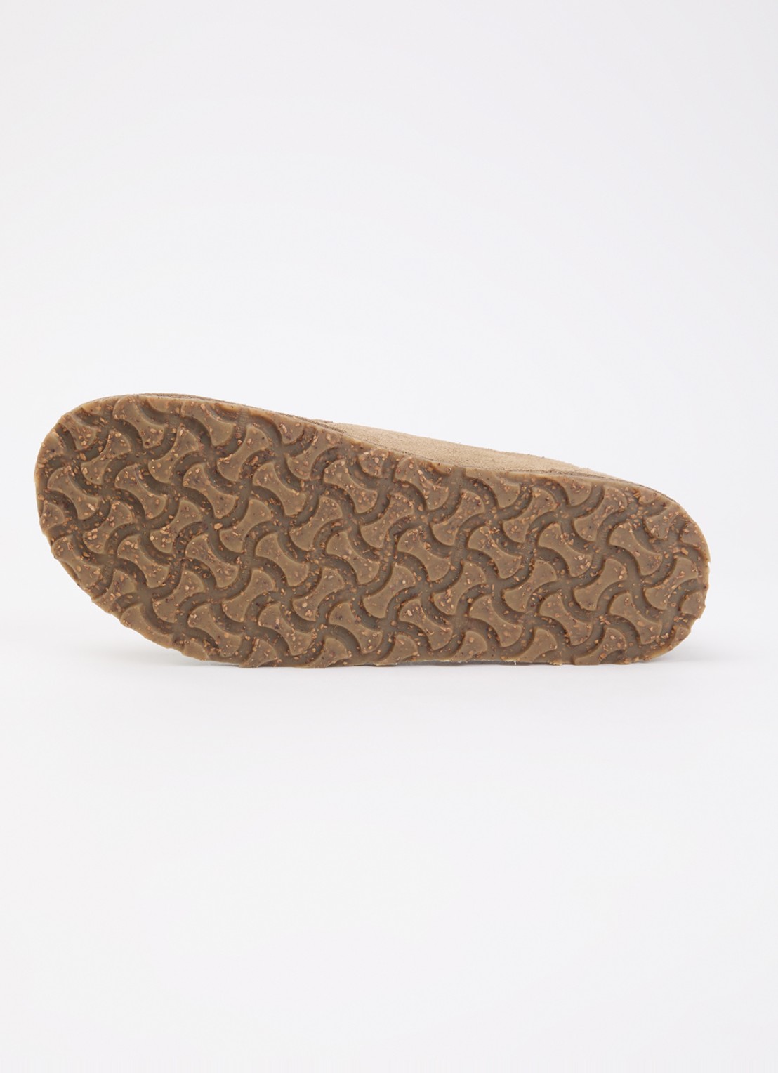 Birkenstock Narrow Fit Utti mocassin van suède - detail 3 zand
