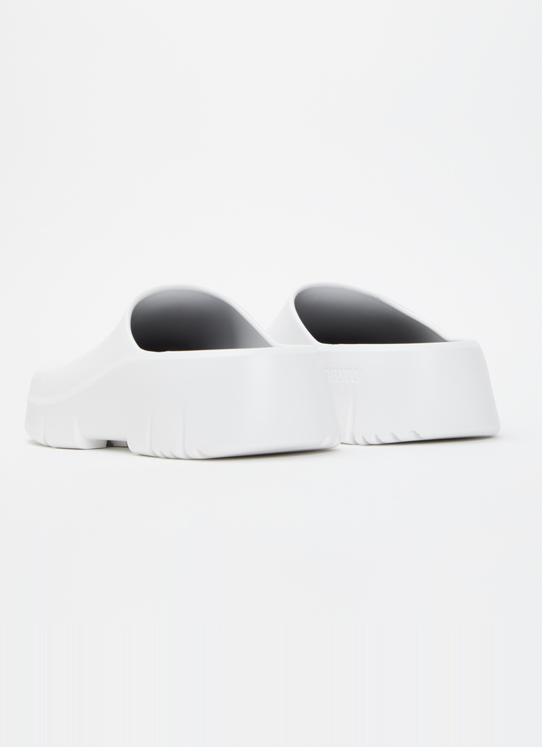 Birkenstock  Super Birki 2.0 muiltje van rubber - achterkant 2 wit