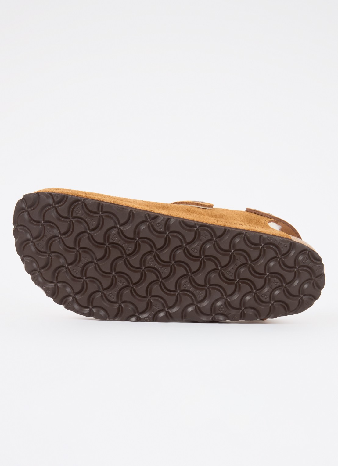 Birkenstock Tokio sandaal van suède - detail 3 cognac