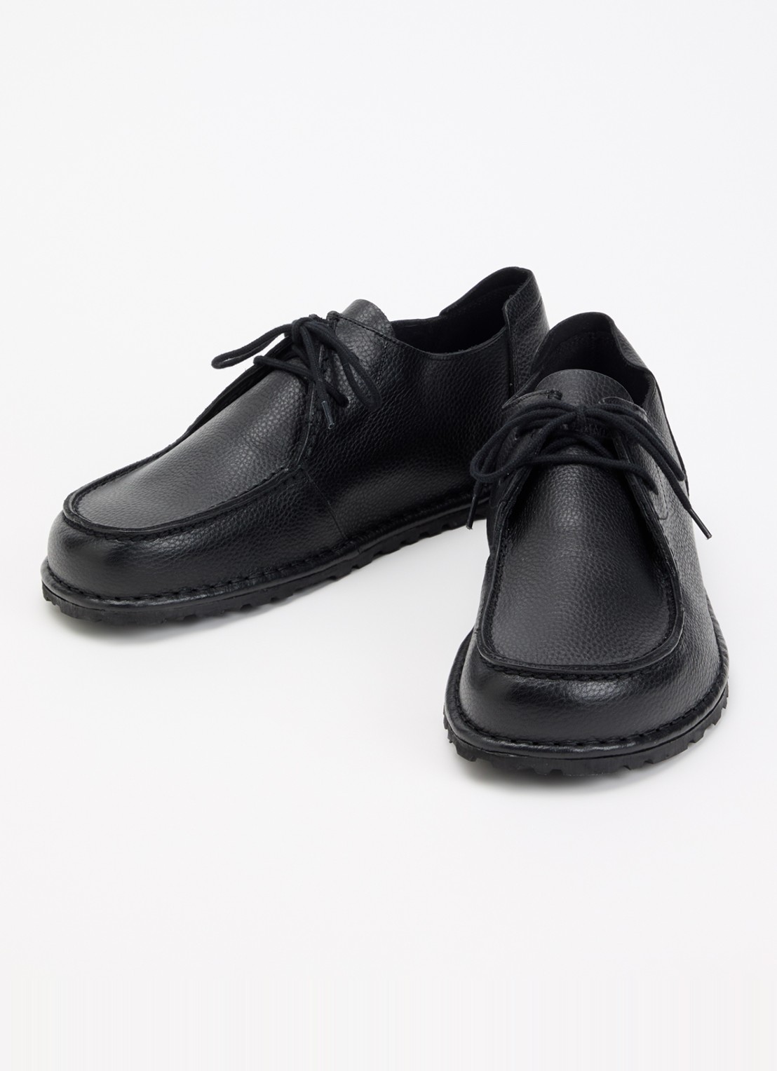 Birkenstock Utti veterschoen van leer - achterkant 2 zwart