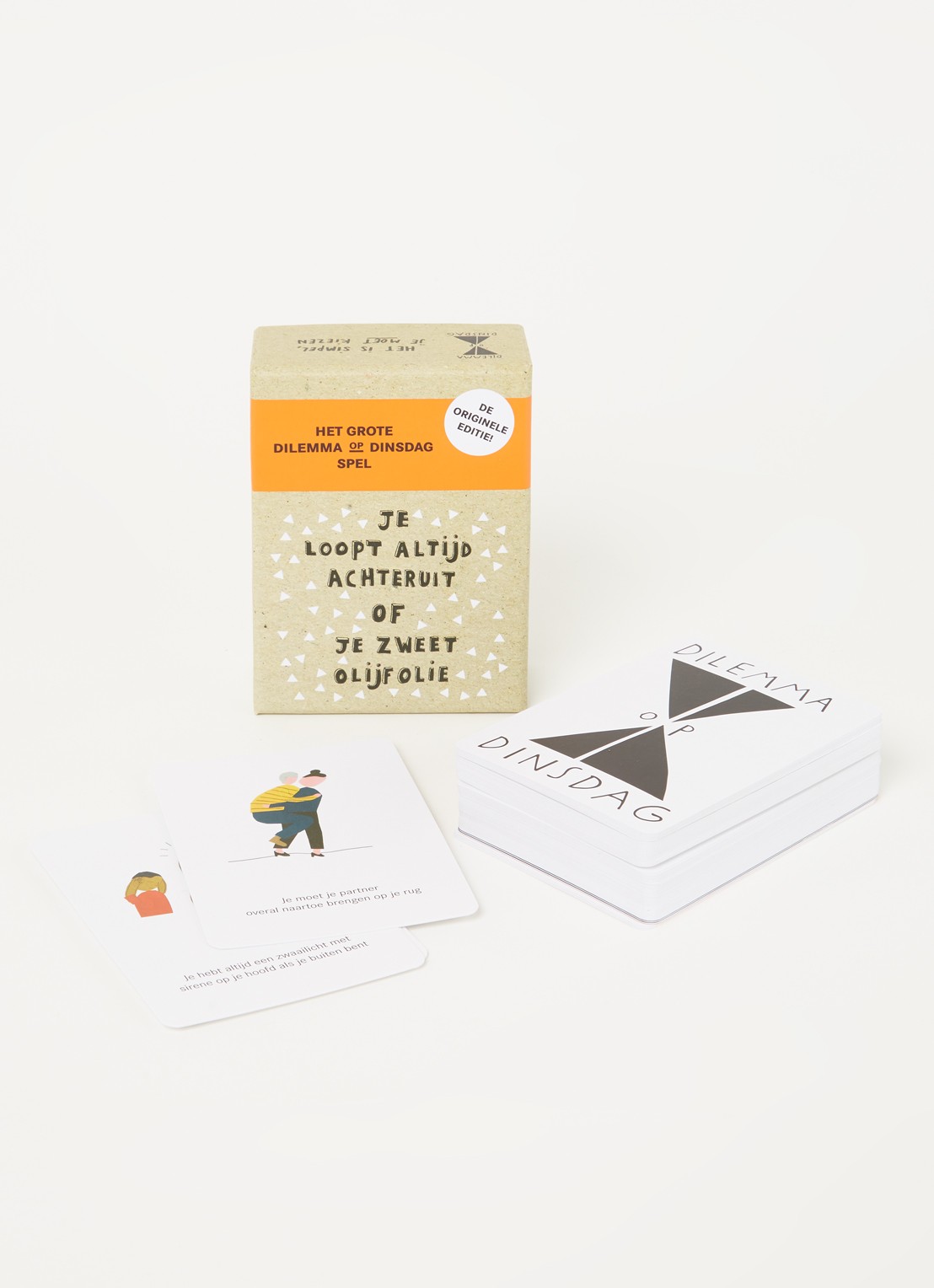 BIS Publishers Het grote dilemma op dinsdag spel - detail lichtbruin