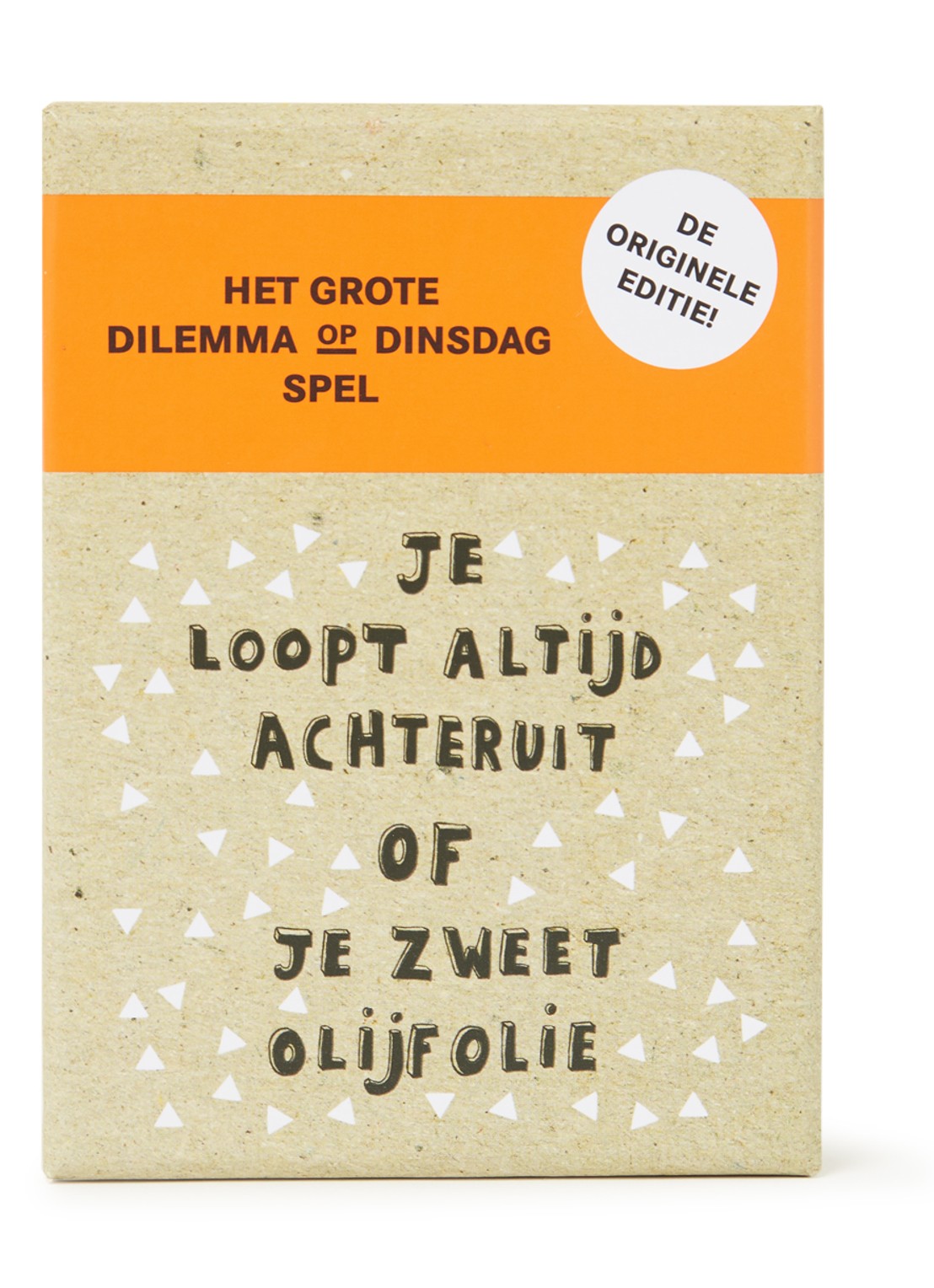 BIS Publishers Het grote dilemma op dinsdag spel - voorkant 2 lichtbruin
