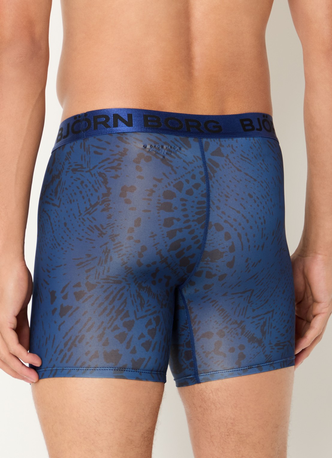 Björn Borg Boxershorts met logoband in 5-pack - achterkant multicolor