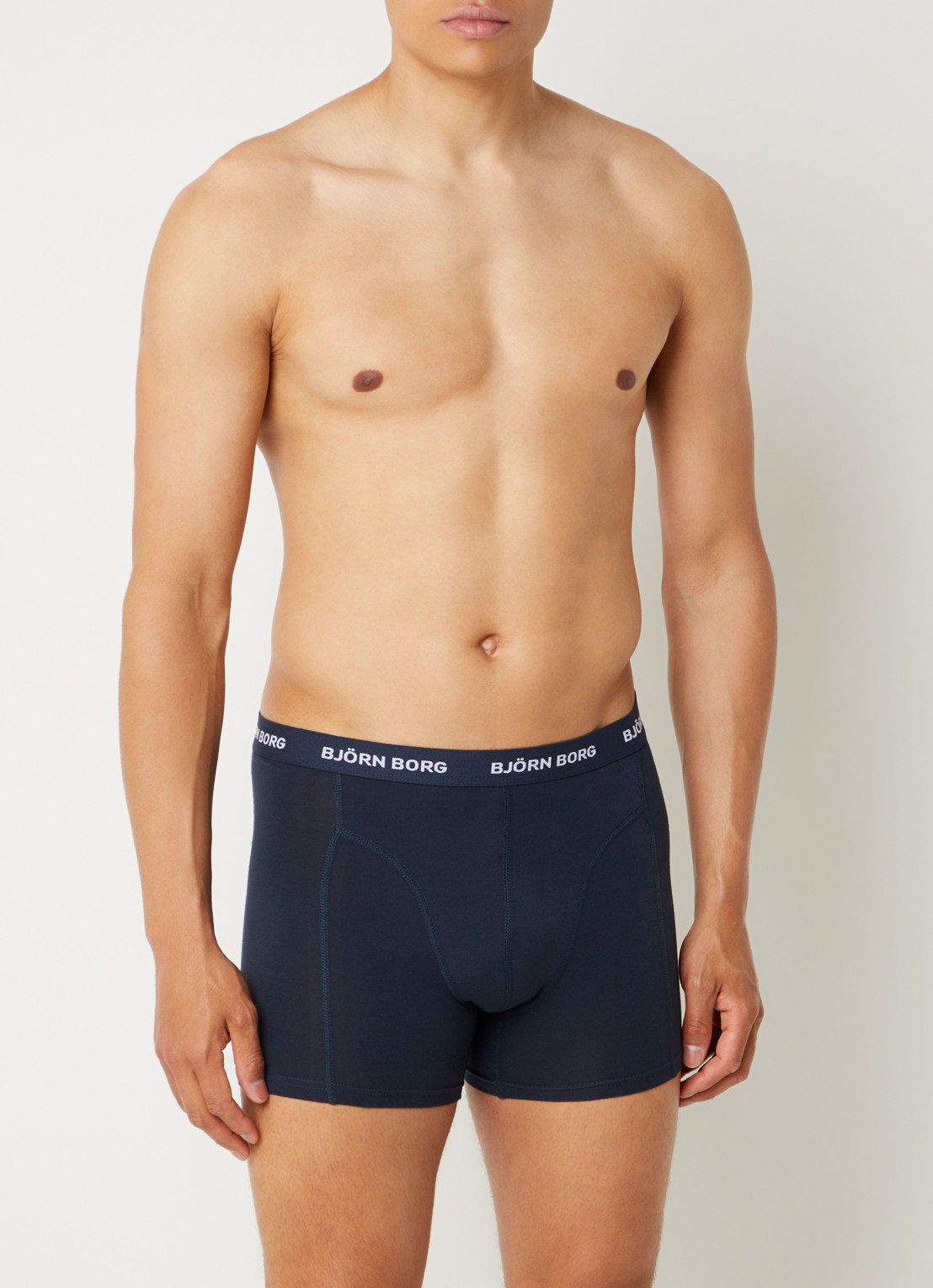 Björn Borg Boxershorts met logoband in 7-pack - detail 2 groen