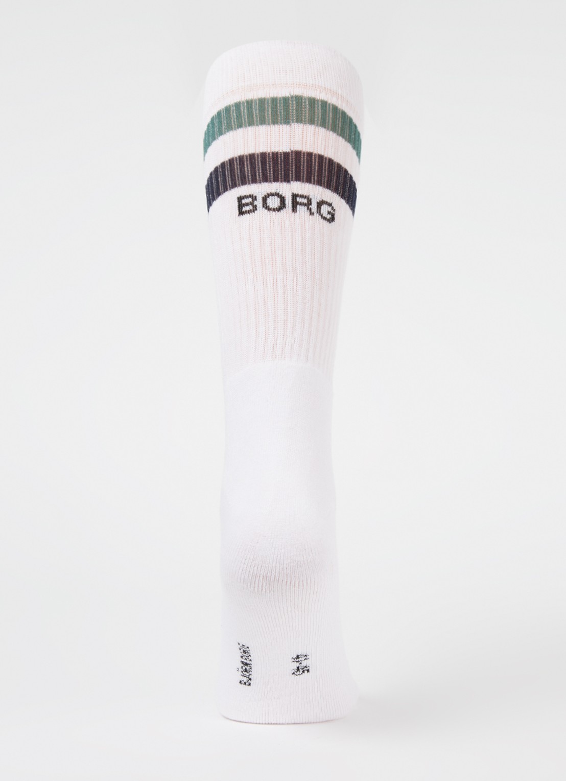 Björn Borg Core Crew sokken in 3-pack - voorkant 3 wit