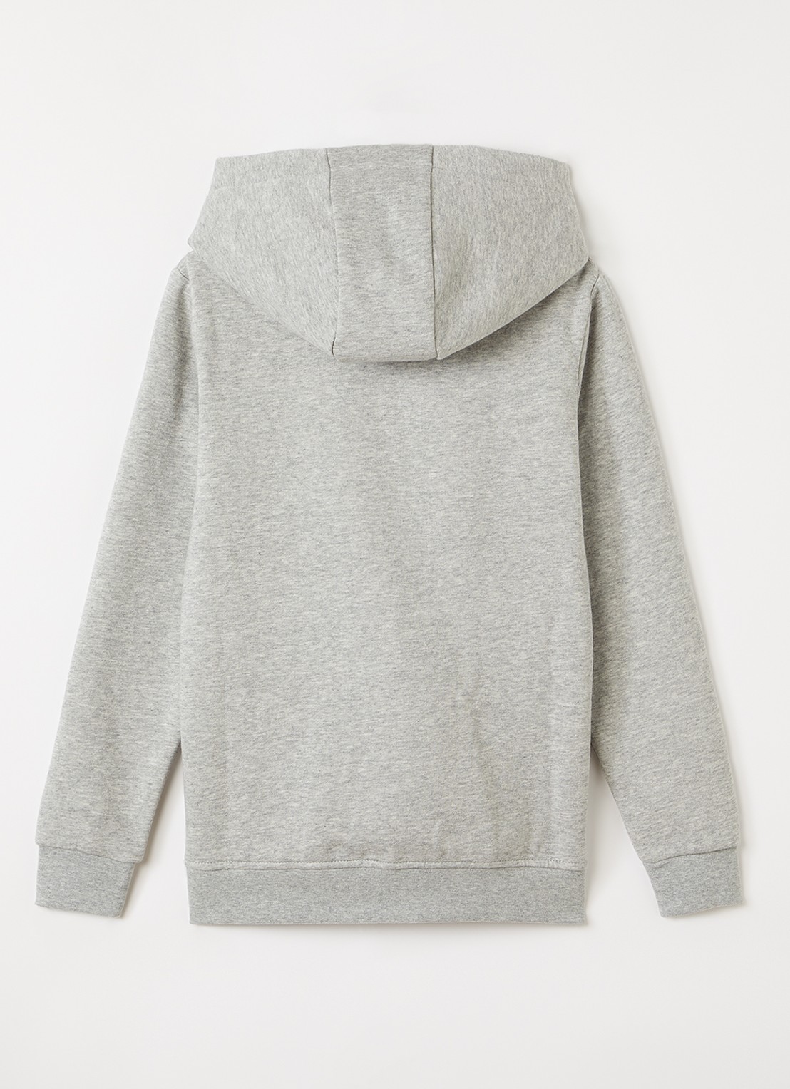 Björn Borg Essential 1 hoodie met logo - voorkant 3 grijs