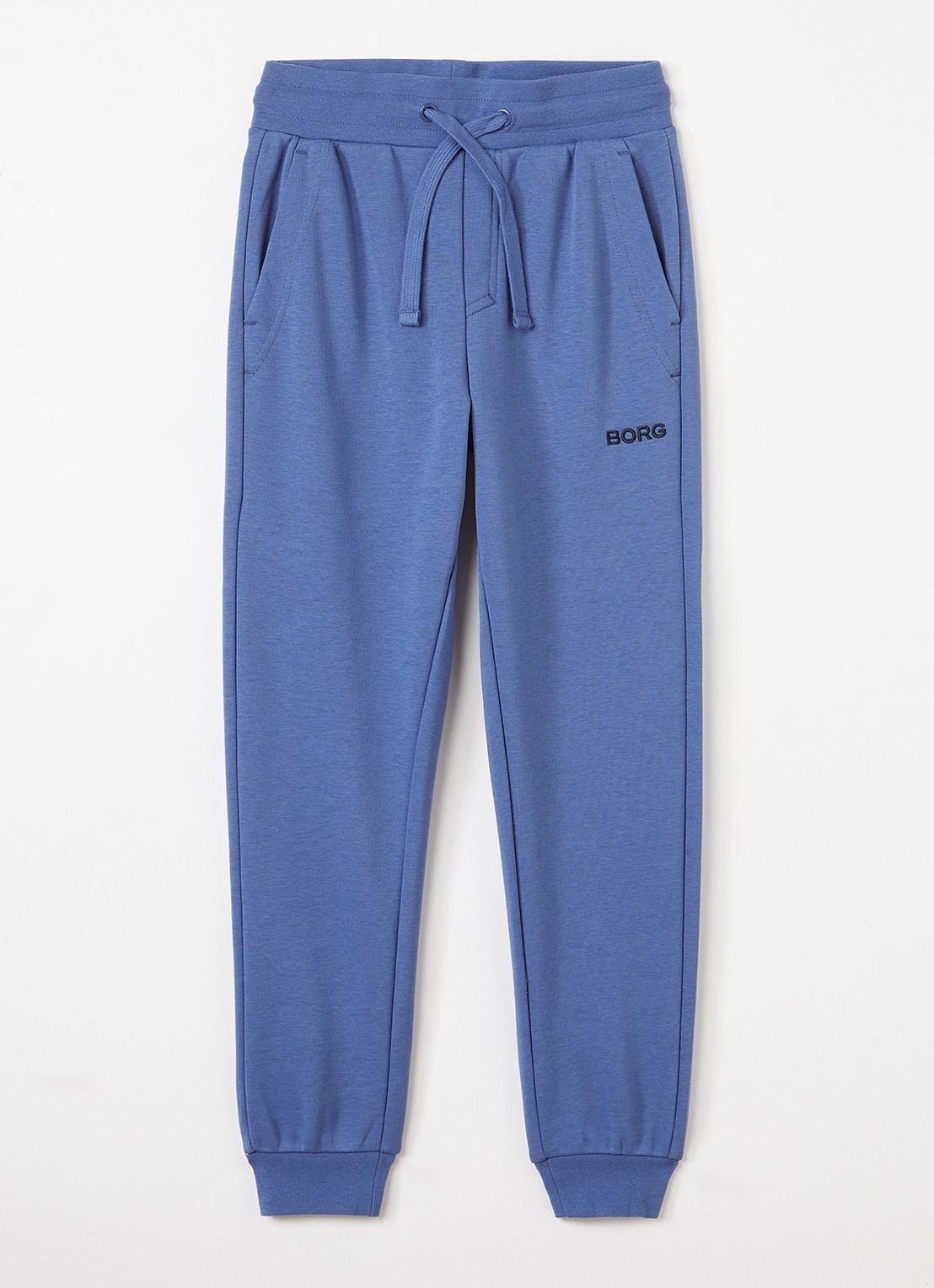 Björn Borg Essential tapered fit joggingbroek - voorkant indigo