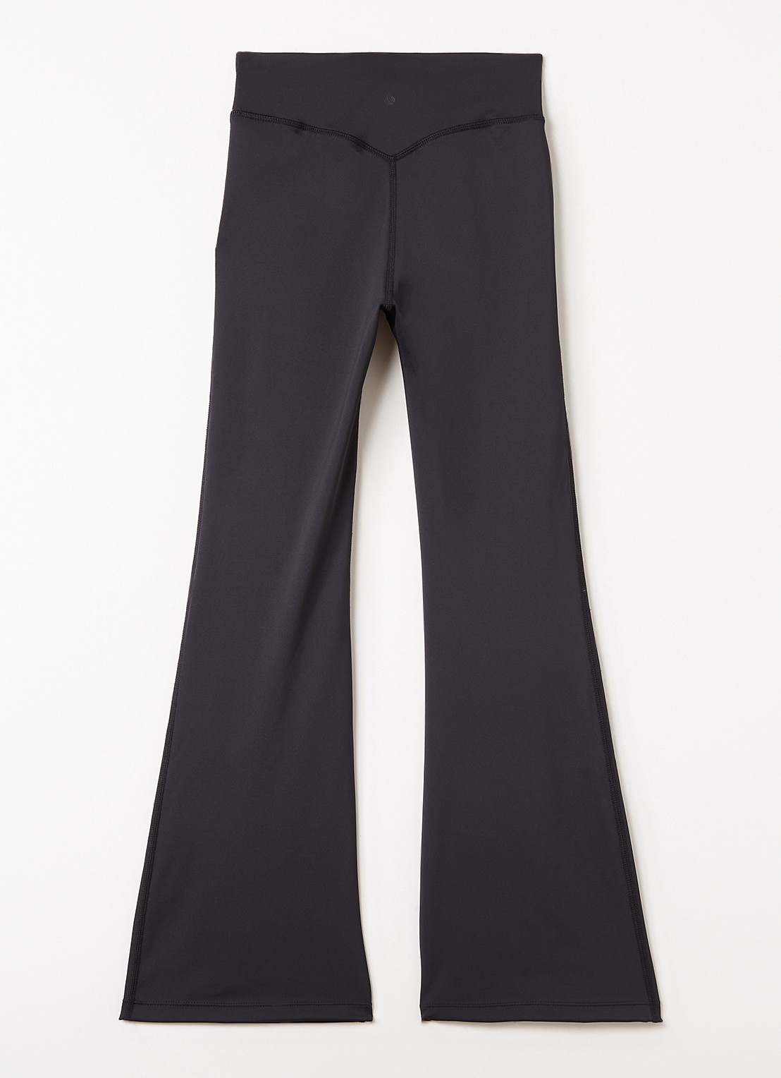 Björn Borg Flared fit legging met stretch - voorkant 2 zwart