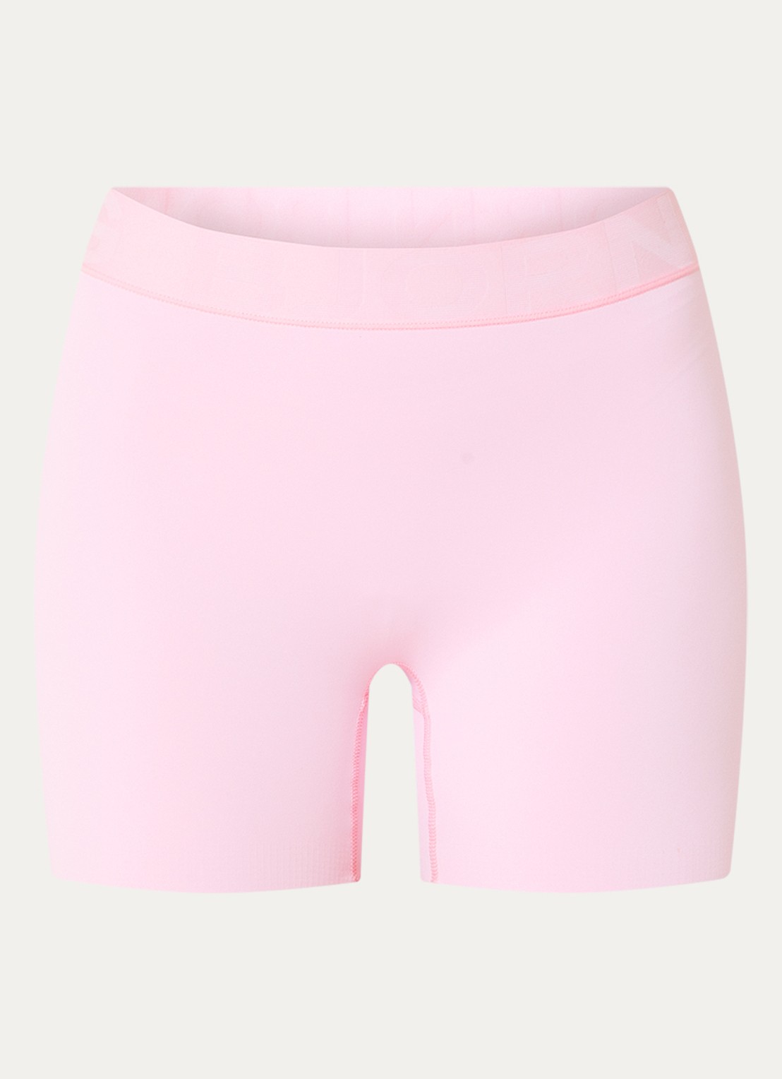 Björn Borg High waist slim fit korte broek - voorkant 2 lichtroze