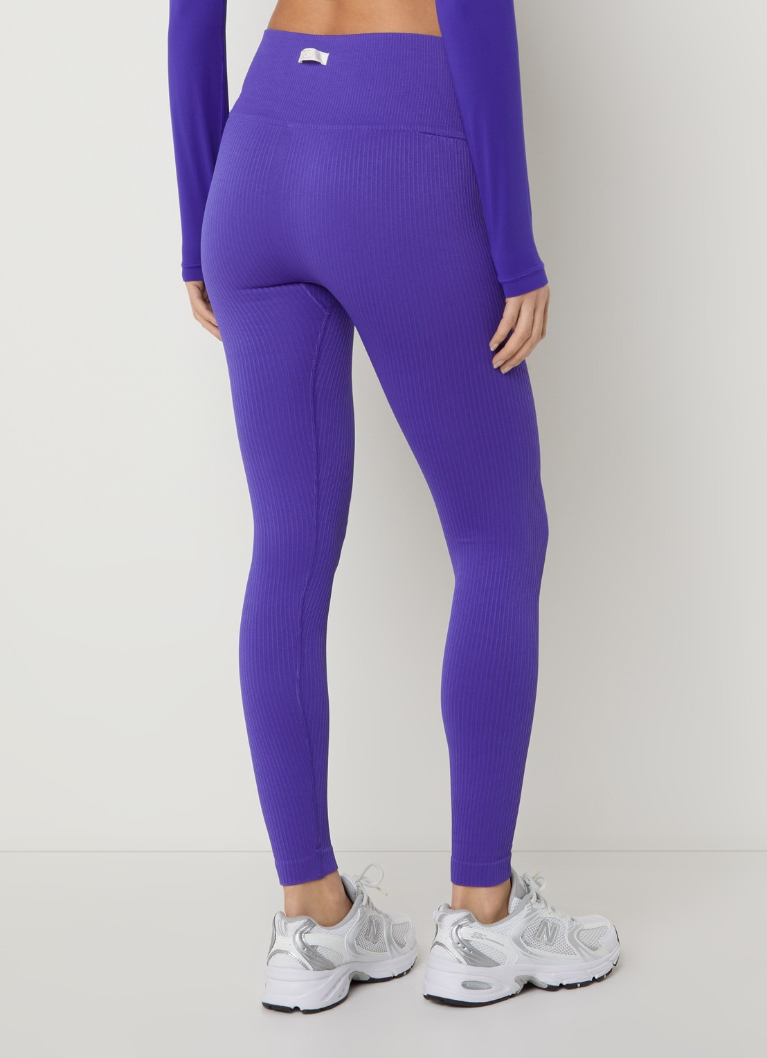 Björn Borg High waist trainingslegging - achterkant 3 kobaltblauw