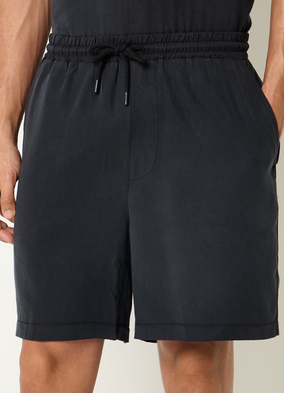 Björn Borg Loose fit korte broek met steekzakken  - detail 2 zwart