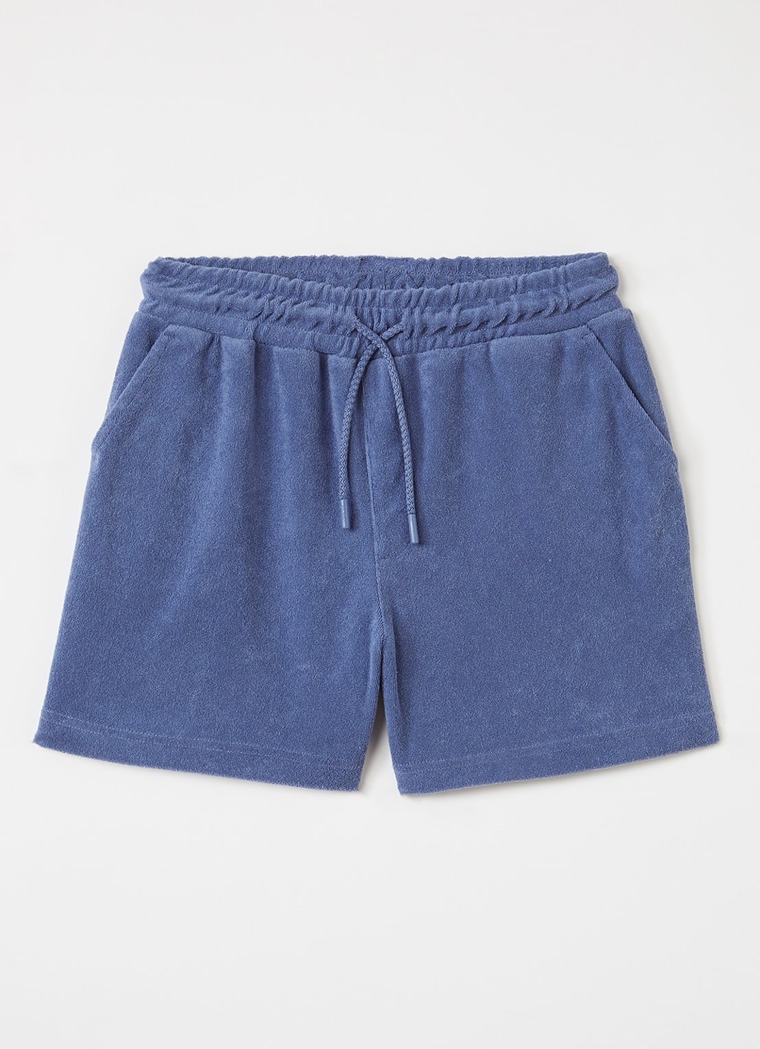 Björn Borg Loose fit korte broek van badstof - voorkant 2 indigo