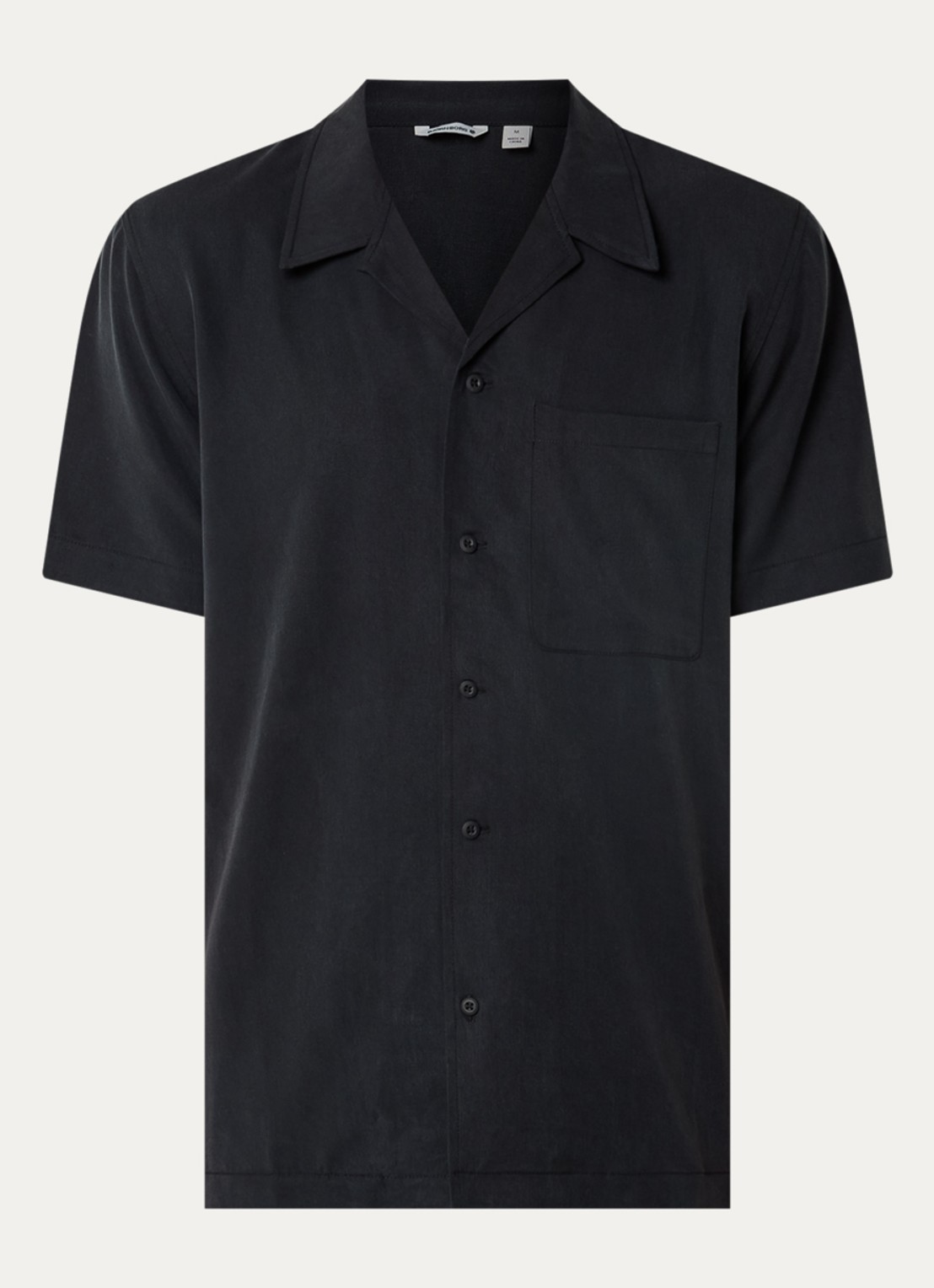 Björn Borg Overshirt met borstzak - voorkant indigo