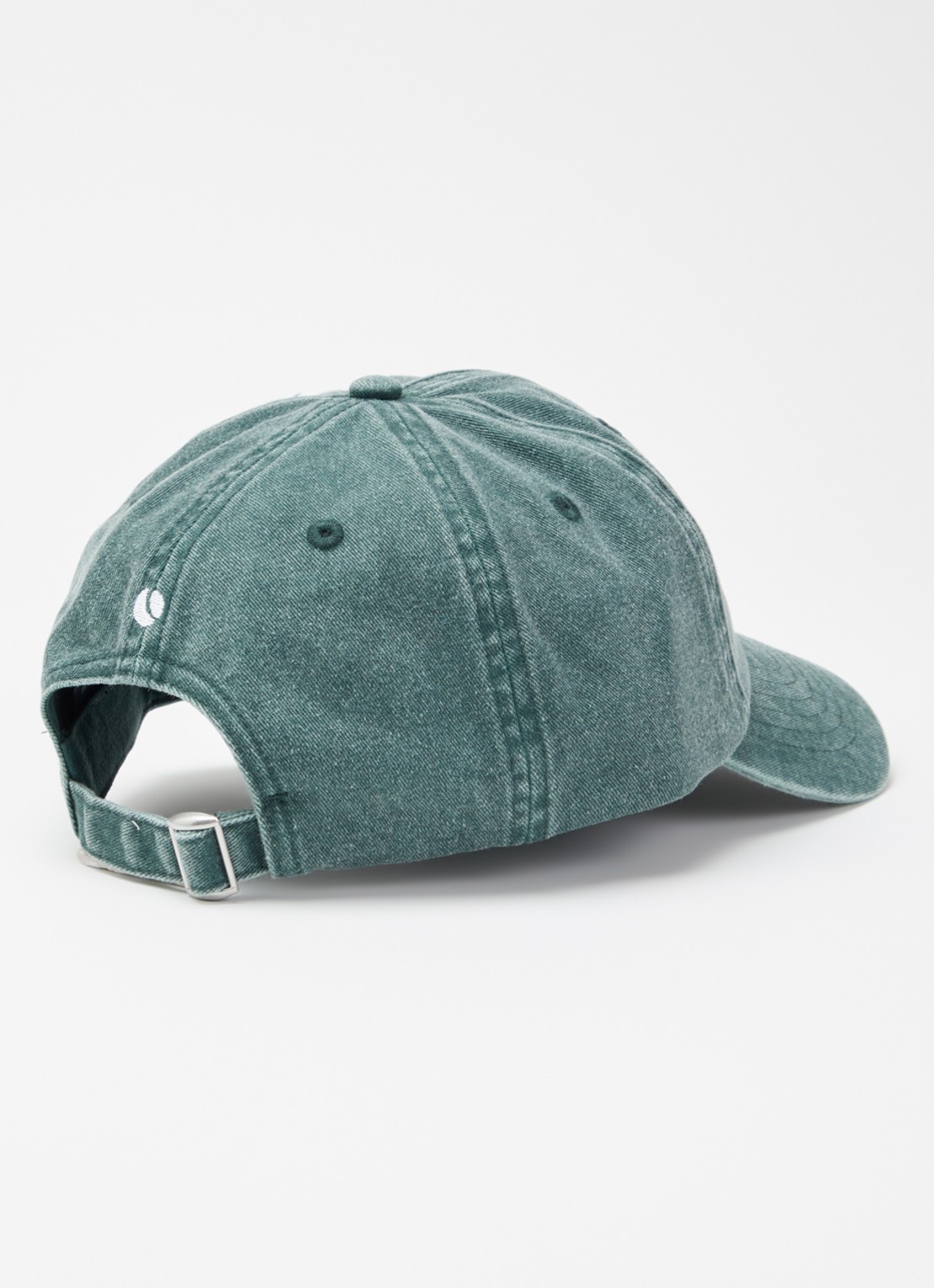 Björn Borg Pet van denim met logoborduring - detail 2 groen