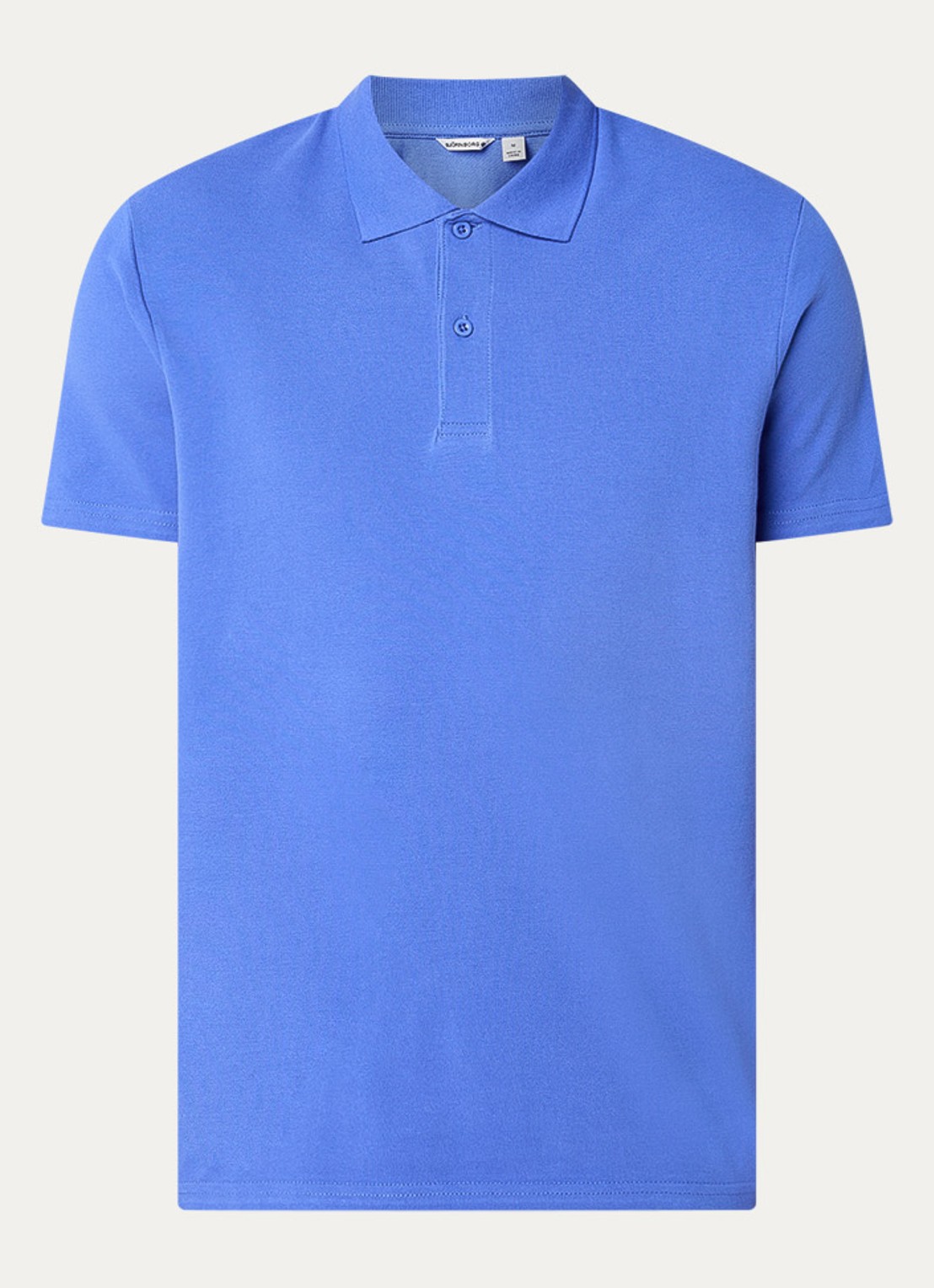 Björn Borg Regular fit polo van piqué katoen  - voorkant 2 kobaltblauw