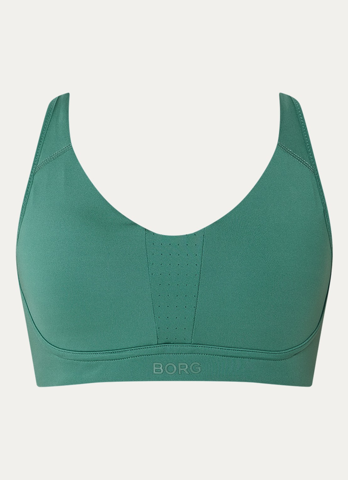 Björn Borg Sport bh met medium support - voorkant 2 groen