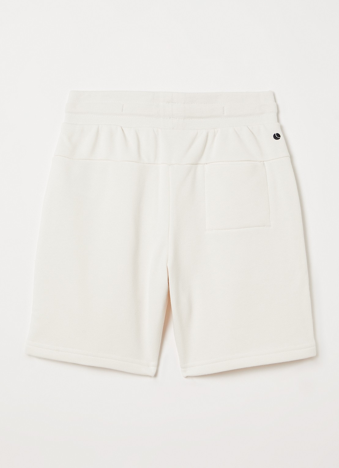 Björn Borg Straight fit korte joggingbroek met logo  - voorkant 3 gebroken wit