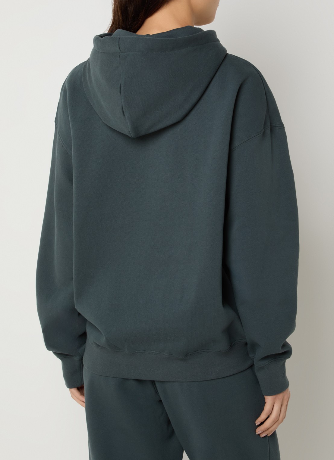 Björn Borg Studio hoodie met logo - achterkant 5 groen