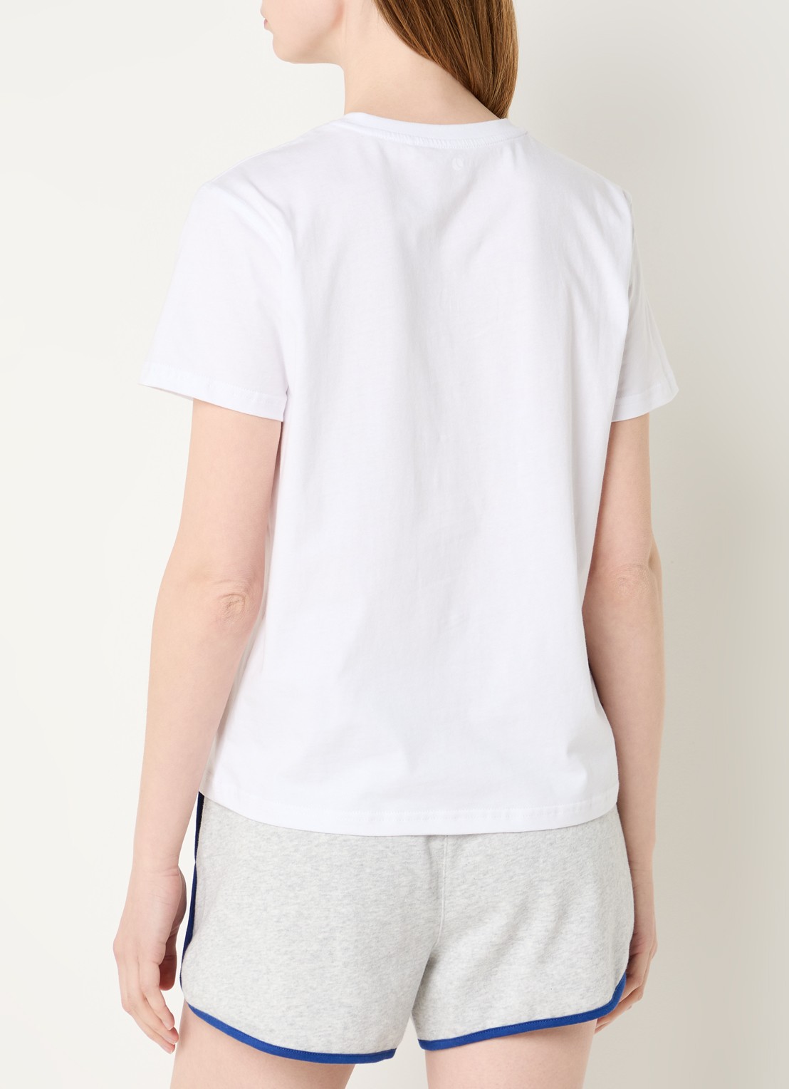 Björn Borg T-shirt met logoprint - achterkant wit