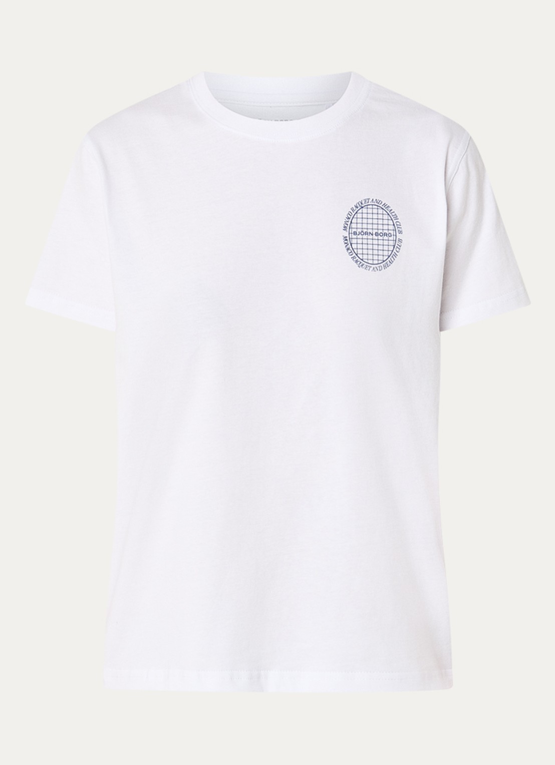 Björn Borg T-shirt met logoprint - voorkant 2 wit